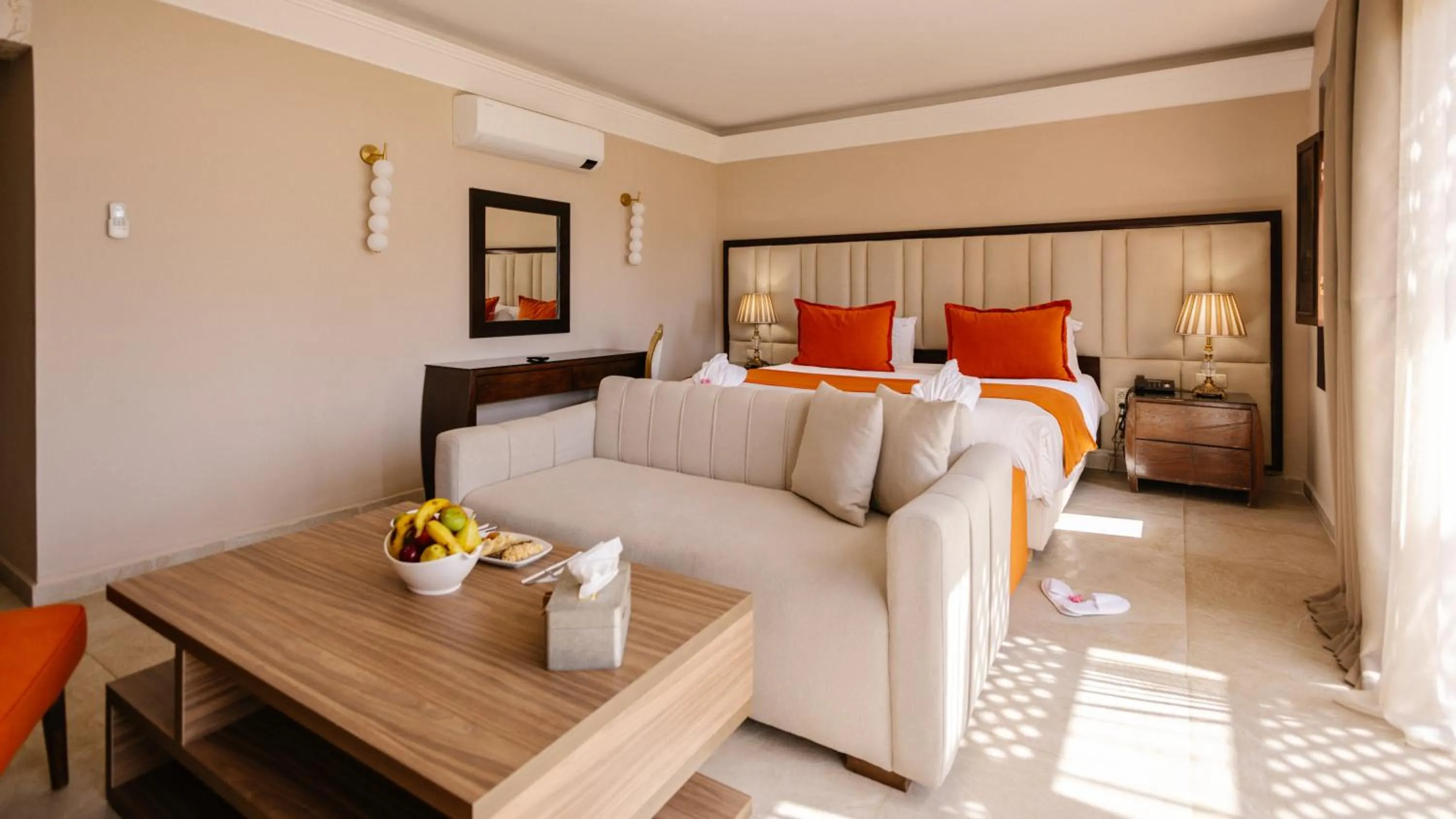 Bed in Hotel Prestige Agadir