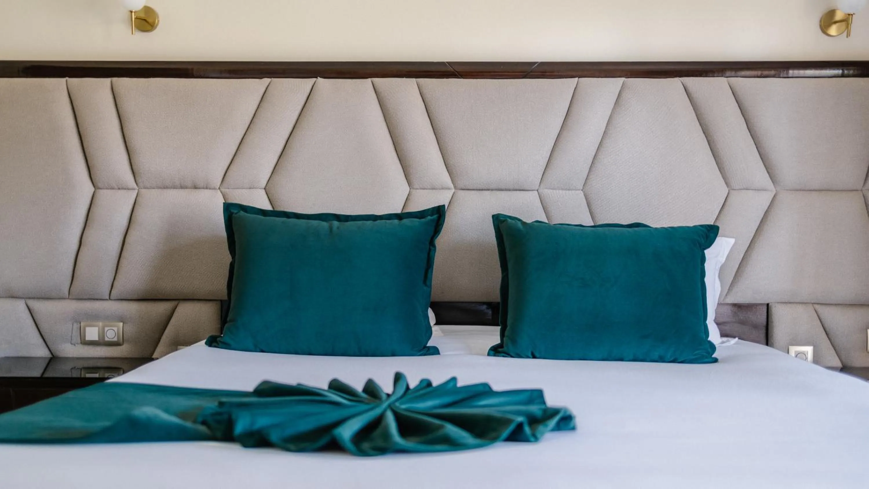 Bed in Hotel Prestige Agadir