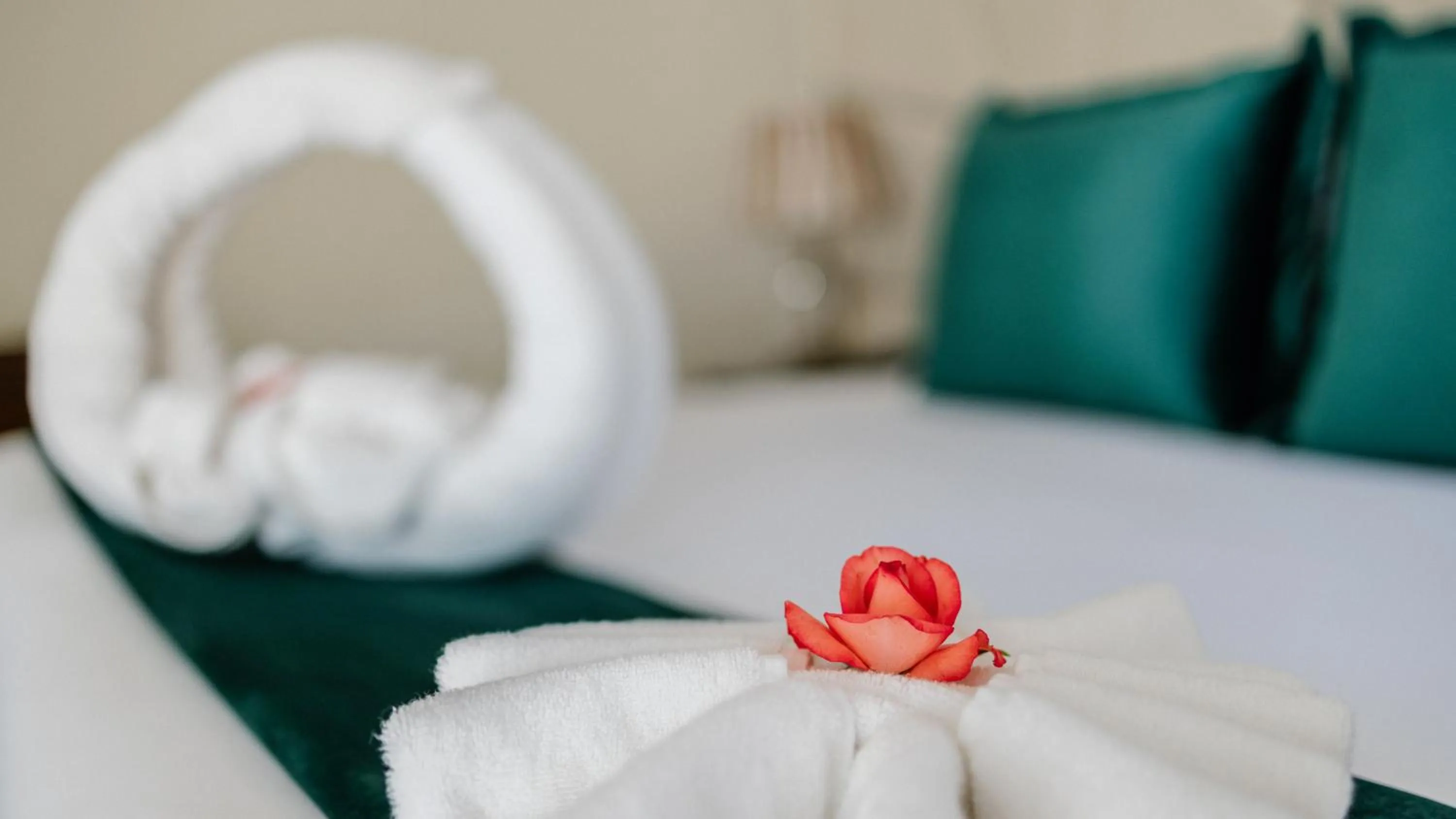 Decorative detail, Bed in Hotel Prestige Agadir