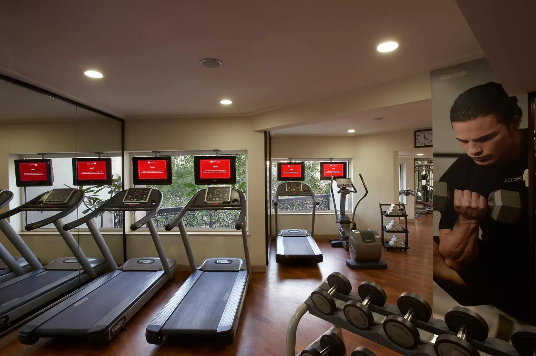 Fitness centre/facilities in Hotel The Royal Plaza