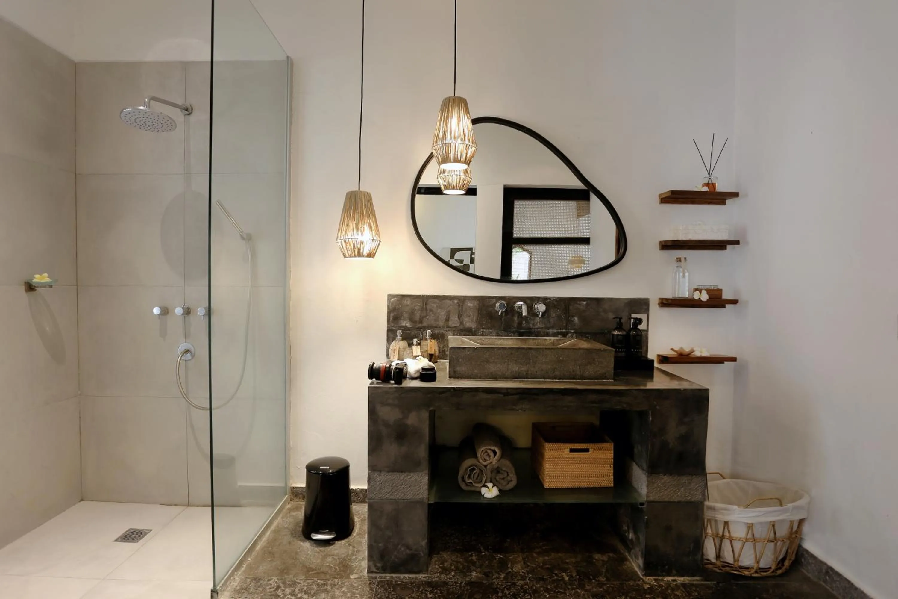 Bathroom in Indiana Kenanga Boutique Hotel & Spa