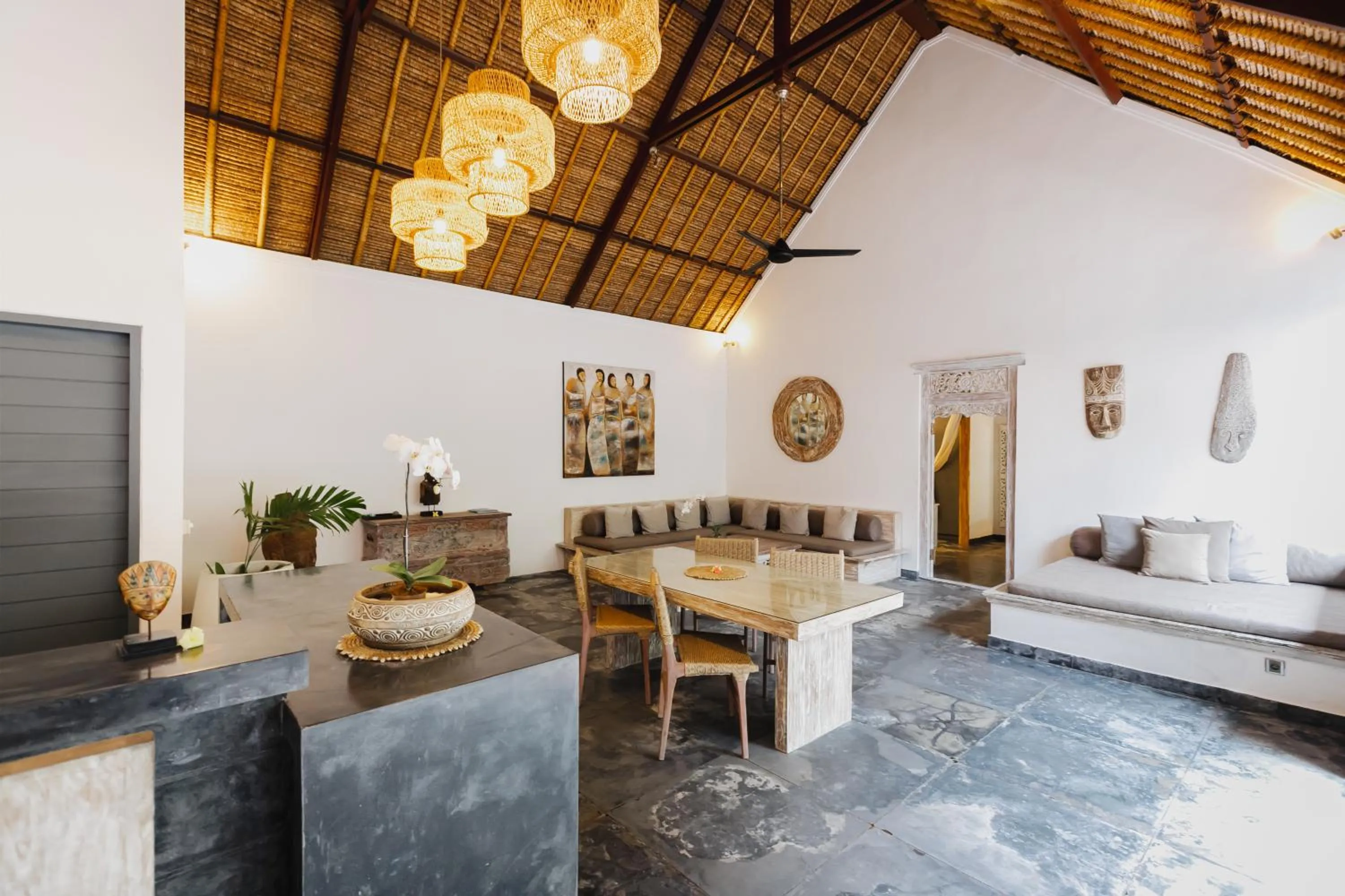 Living room, Bed in Indiana Kenanga Boutique Hotel & Spa