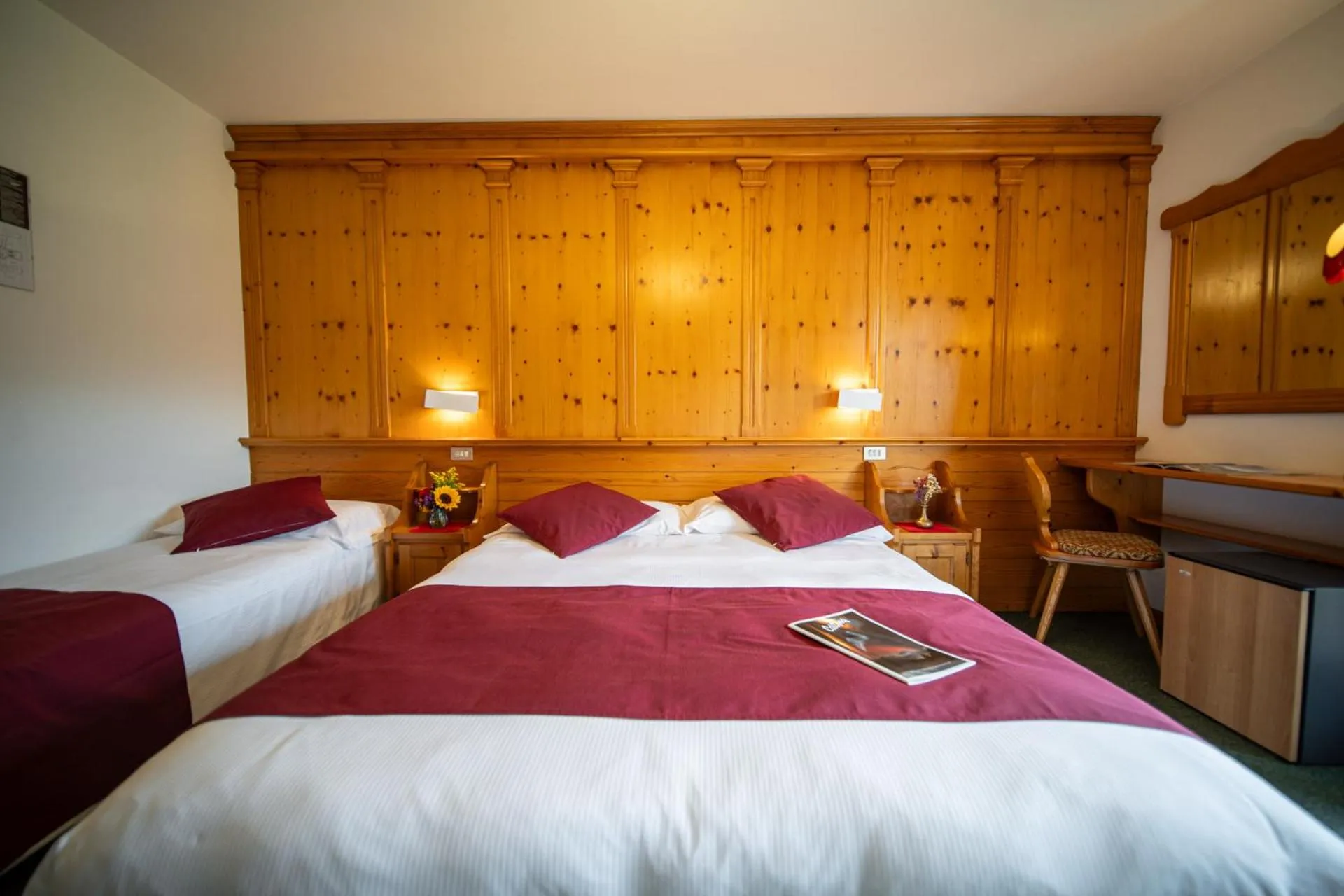 Bedroom, Bed in Hotel il Cardo