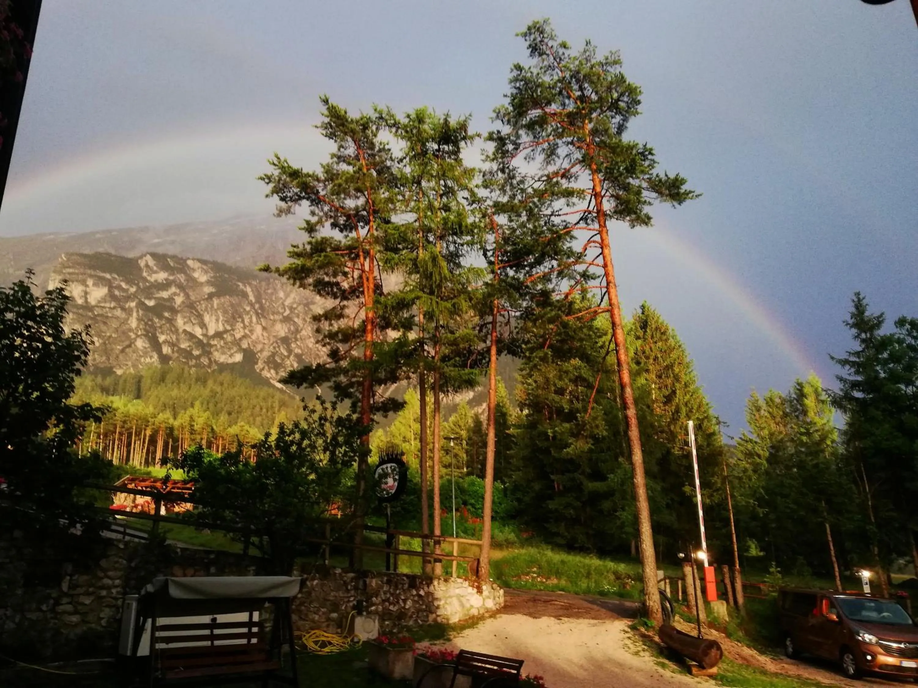 Natural landscape in Hotel il Cardo