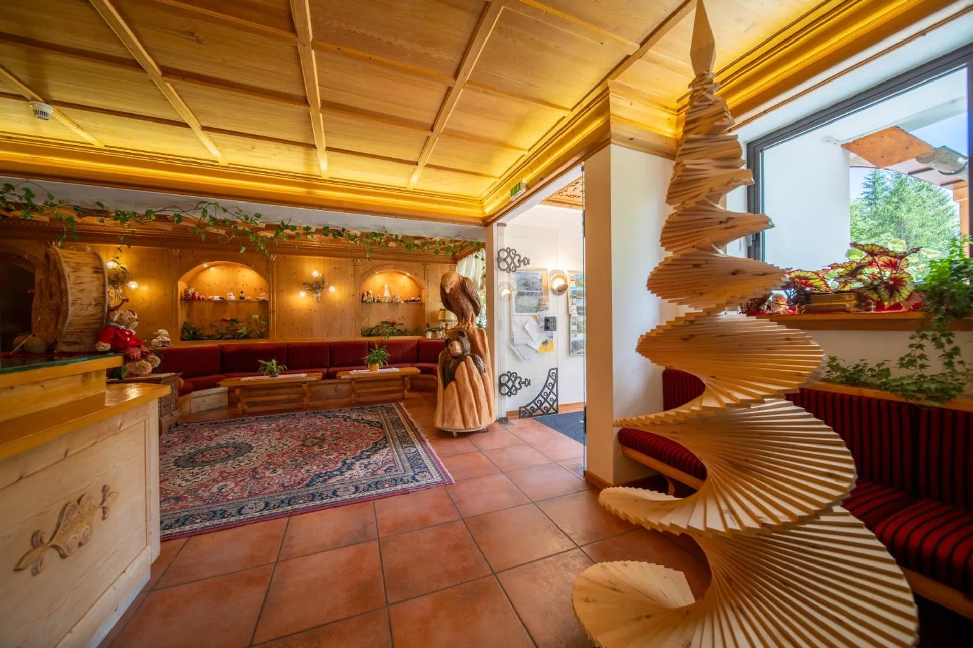 Lobby or reception in Hotel il Cardo