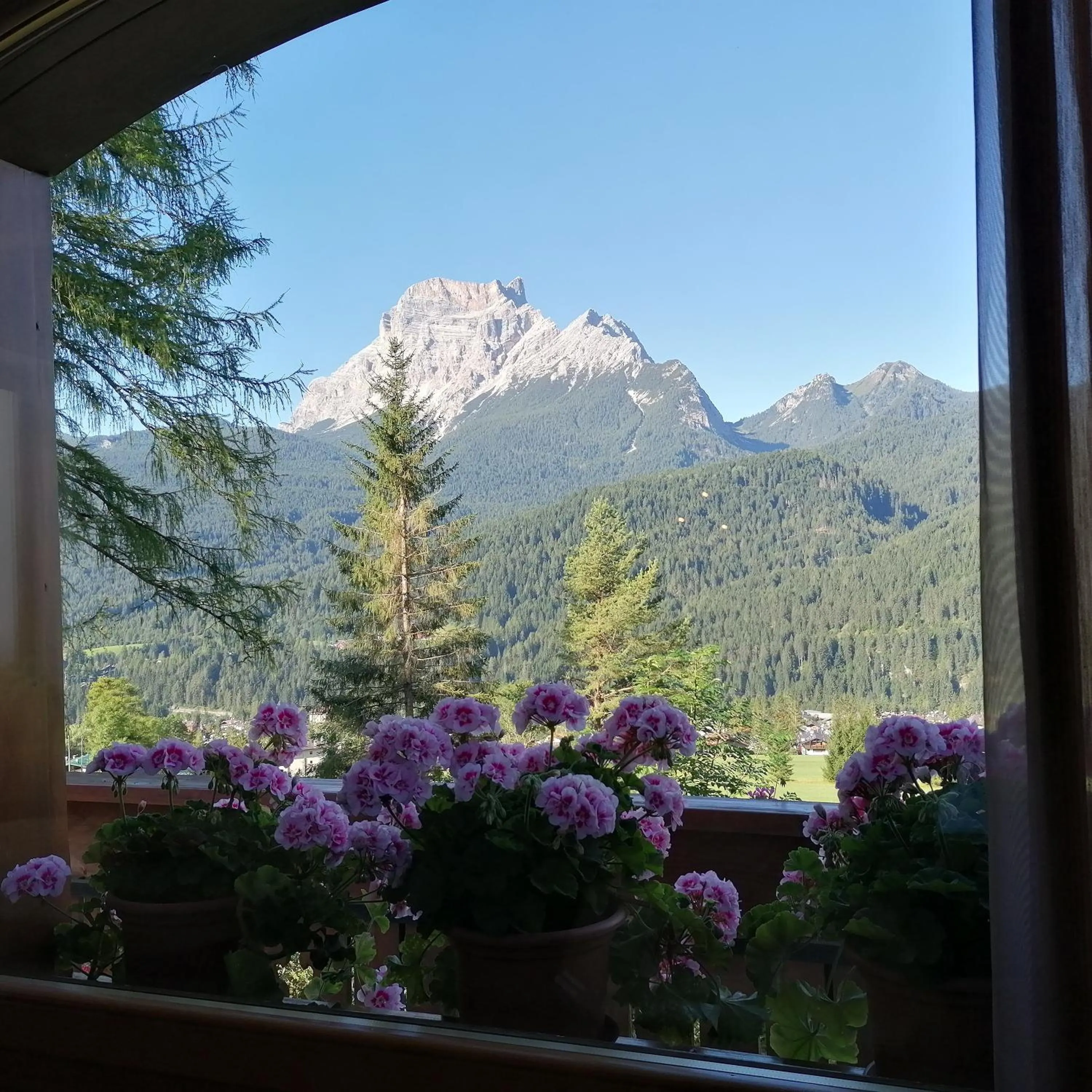 Mountain view in Hotel il Cardo