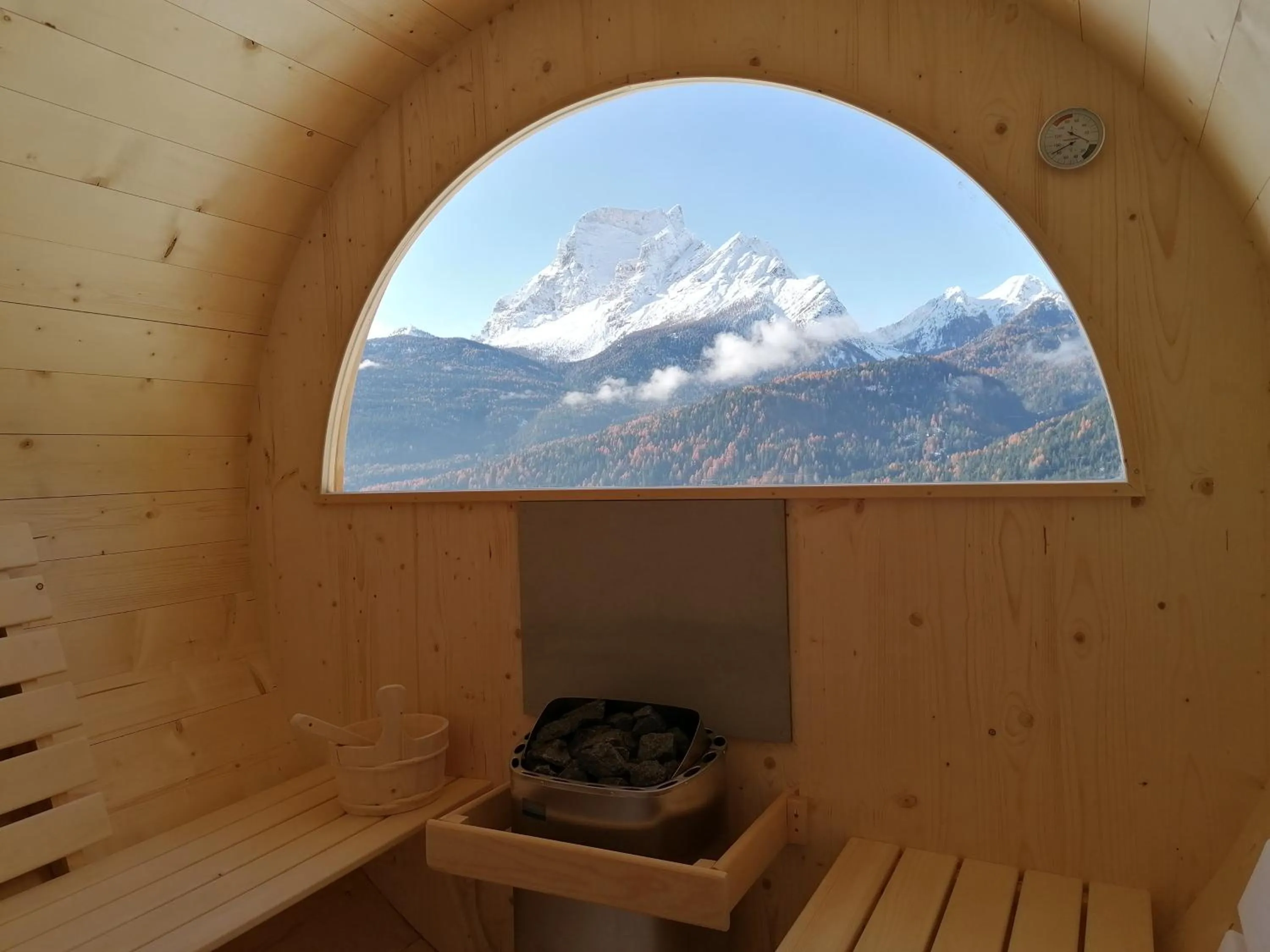 Sauna in Hotel il Cardo