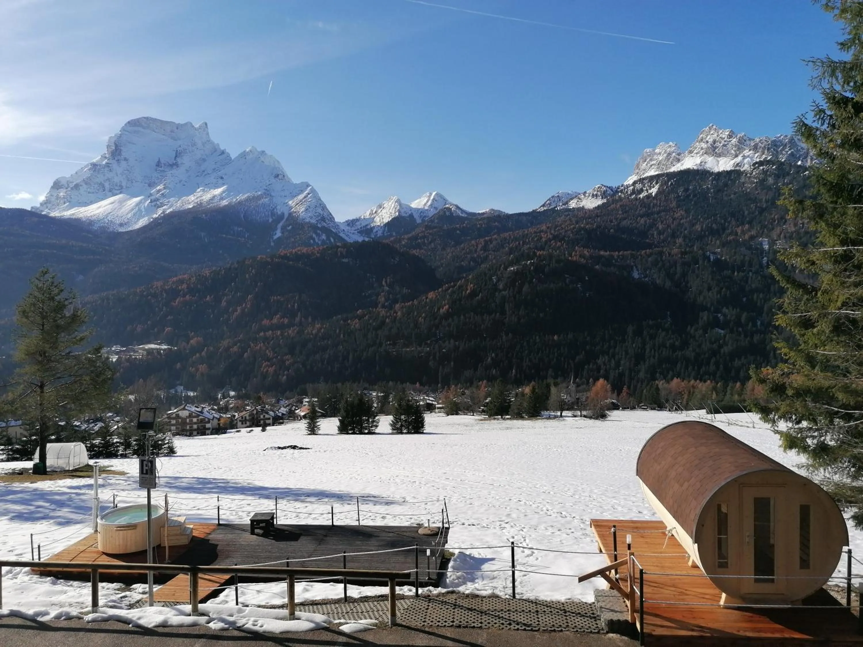 Sauna in Hotel il Cardo