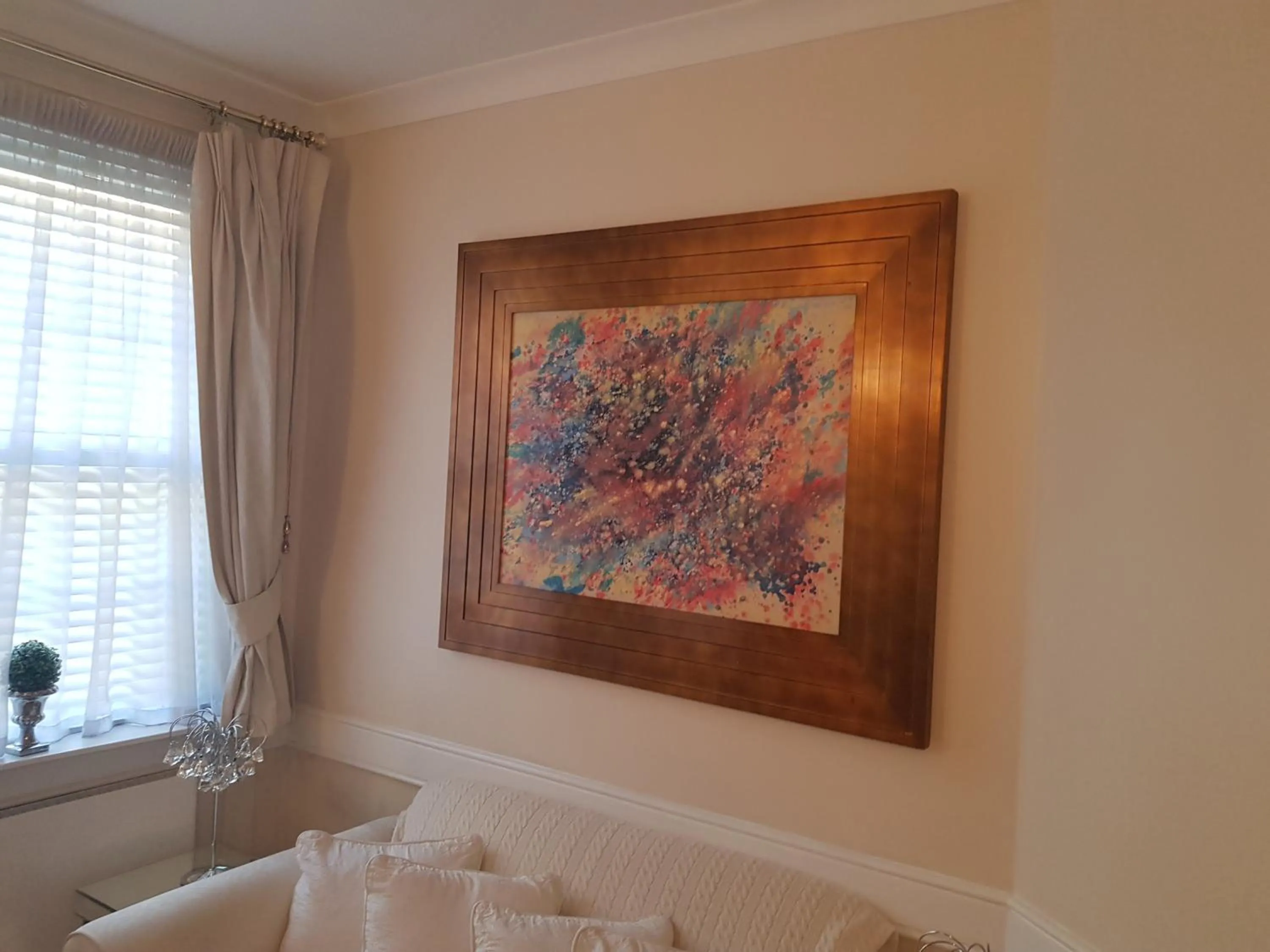 Living room, Bed in Central London Luxury 3BR Flat Elegant Duplex Gem