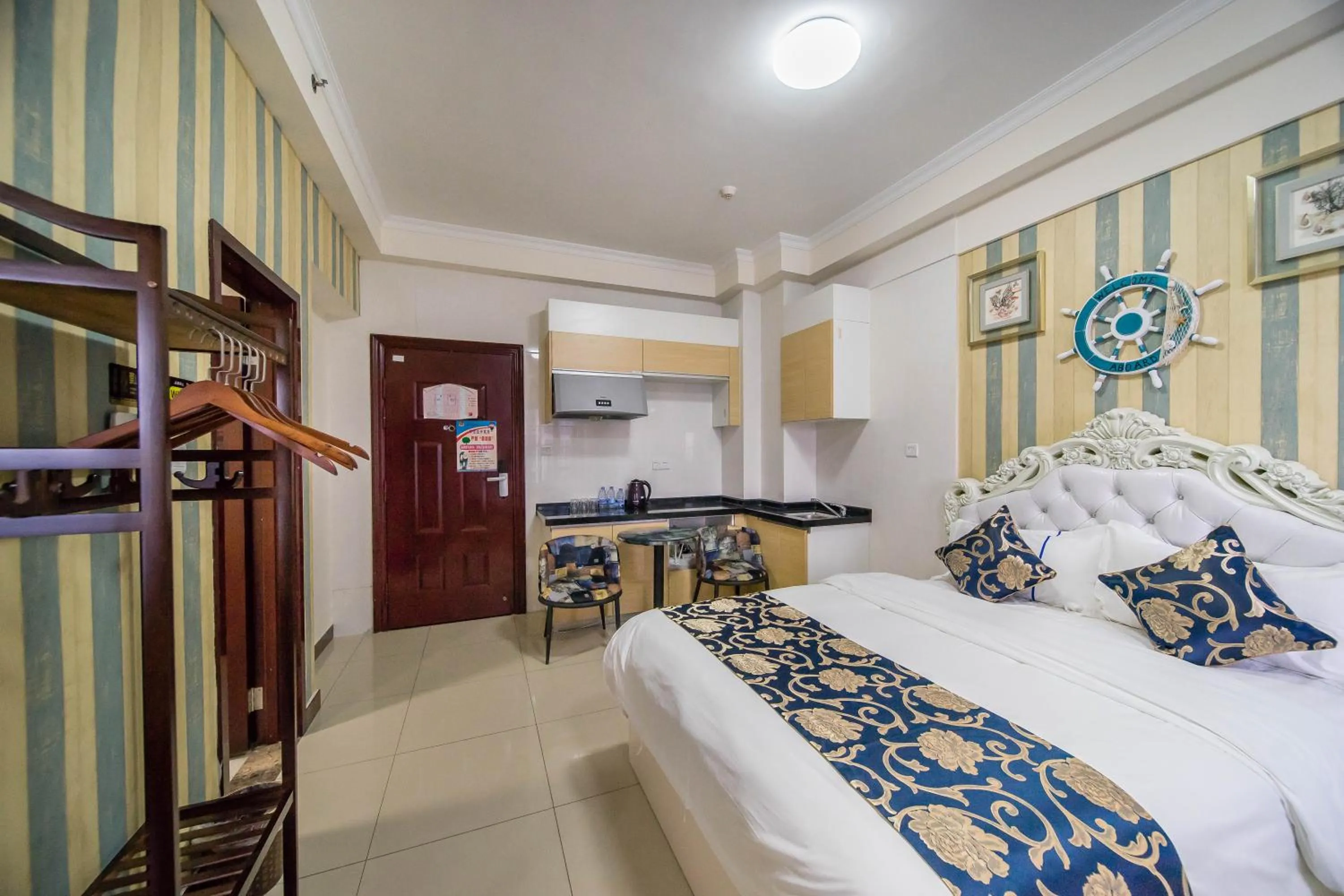 Bed in Xing Yu Legend Service Apartment Canton Fair Branch