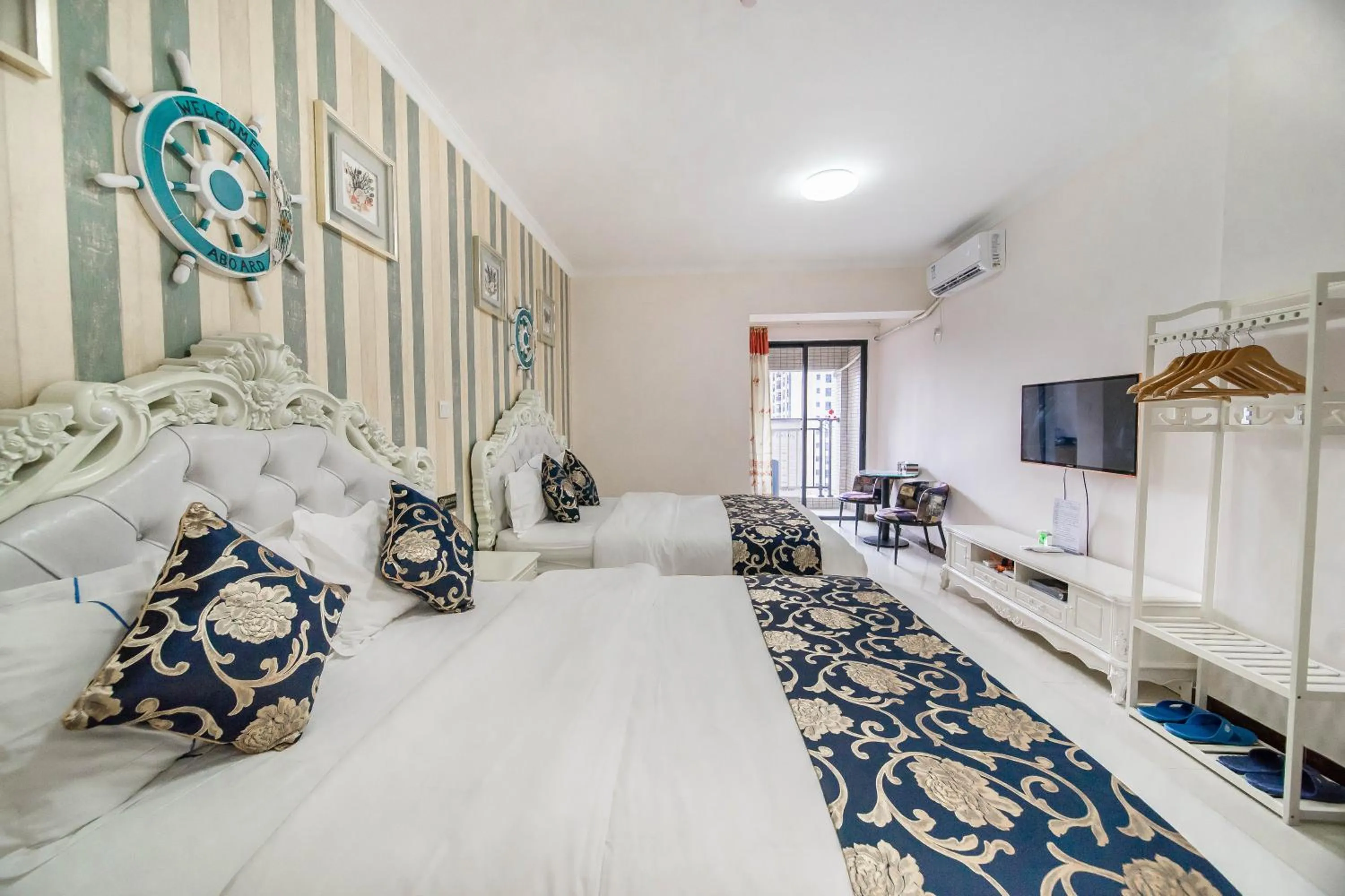 Bed in Xing Yu Legend Service Apartment Canton Fair Branch