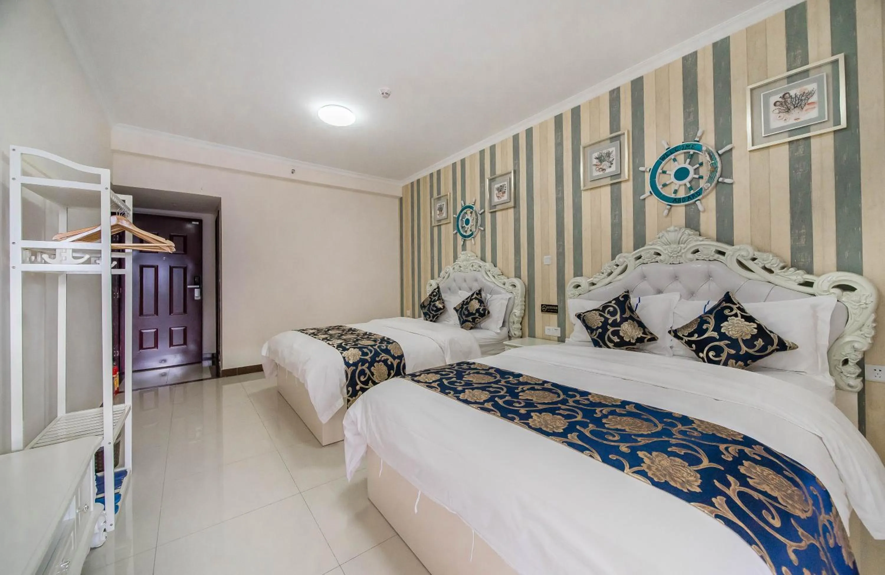 Bed in Xing Yu Legend Service Apartment Canton Fair Branch