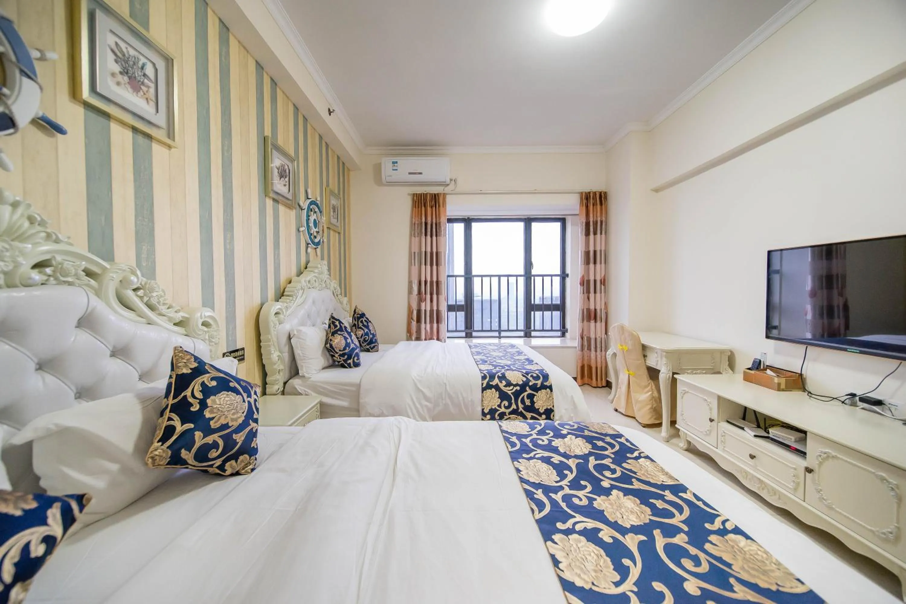 Bed in Xing Yu Legend Service Apartment Canton Fair Branch