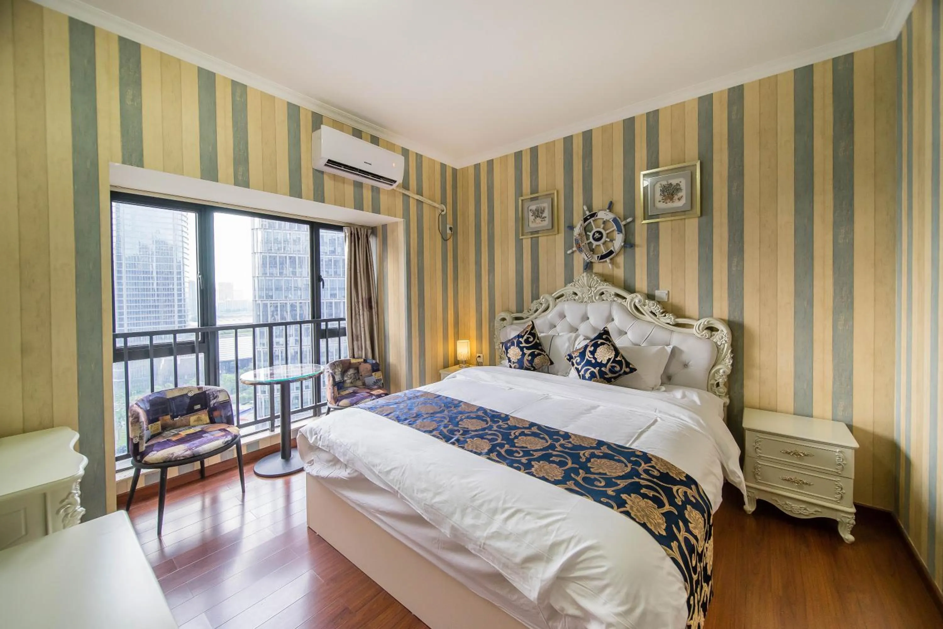 Bed in Xing Yu Legend Service Apartment Canton Fair Branch