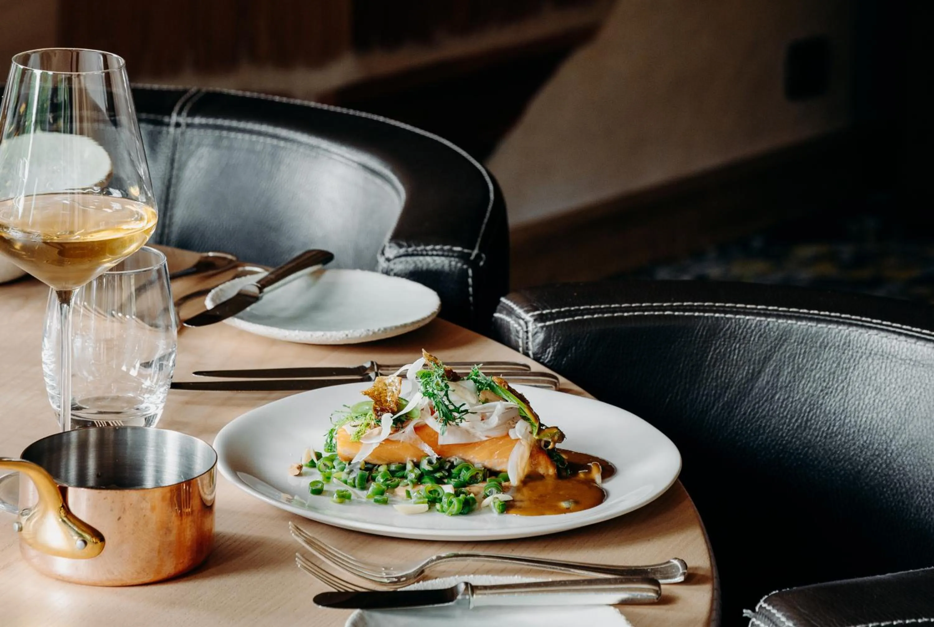 Food in Les Chalets du Mont d'Arbois & Spa, Megève