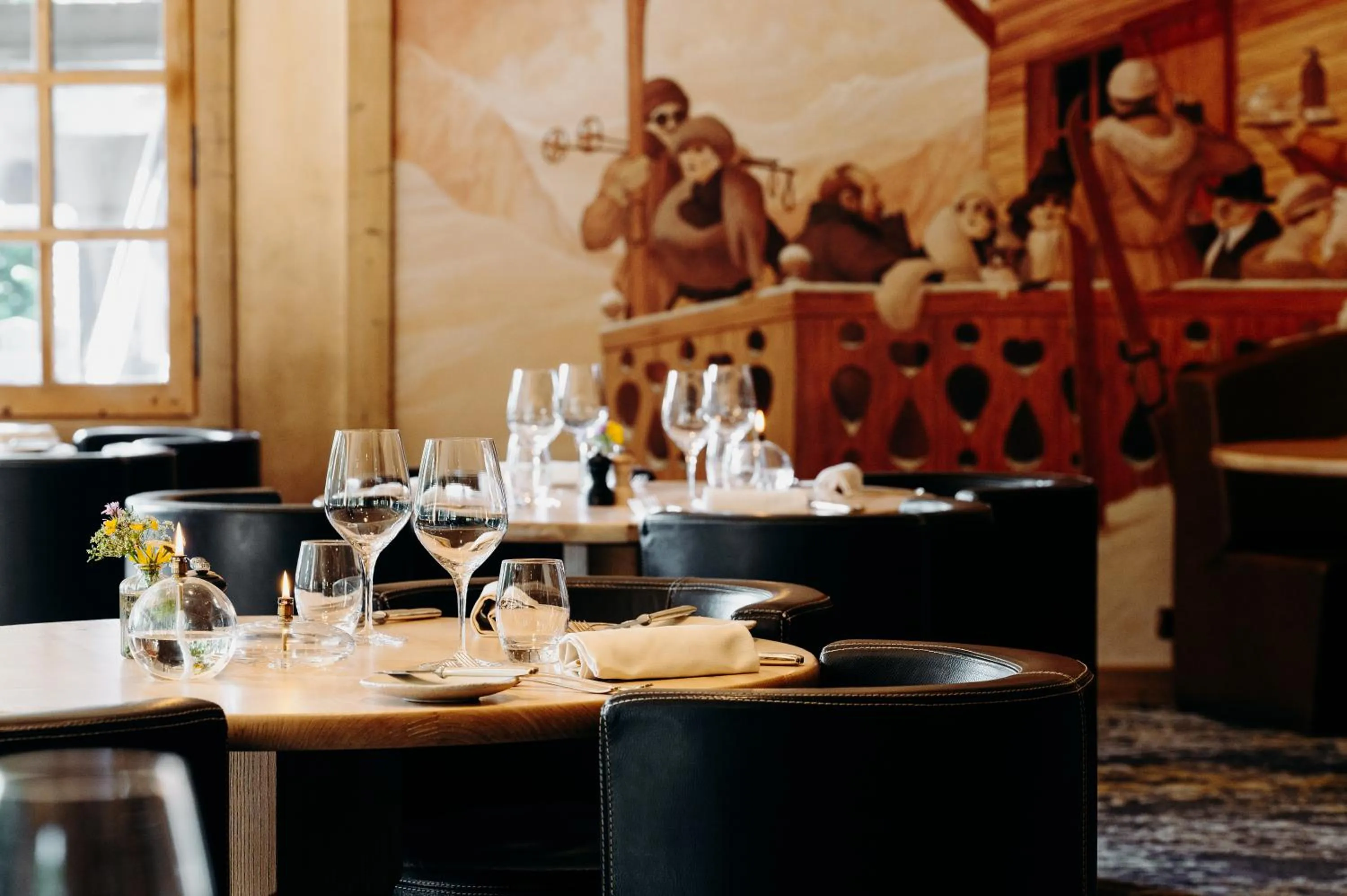 Restaurant/places to eat in Les Chalets du Mont d'Arbois & Spa, Megève