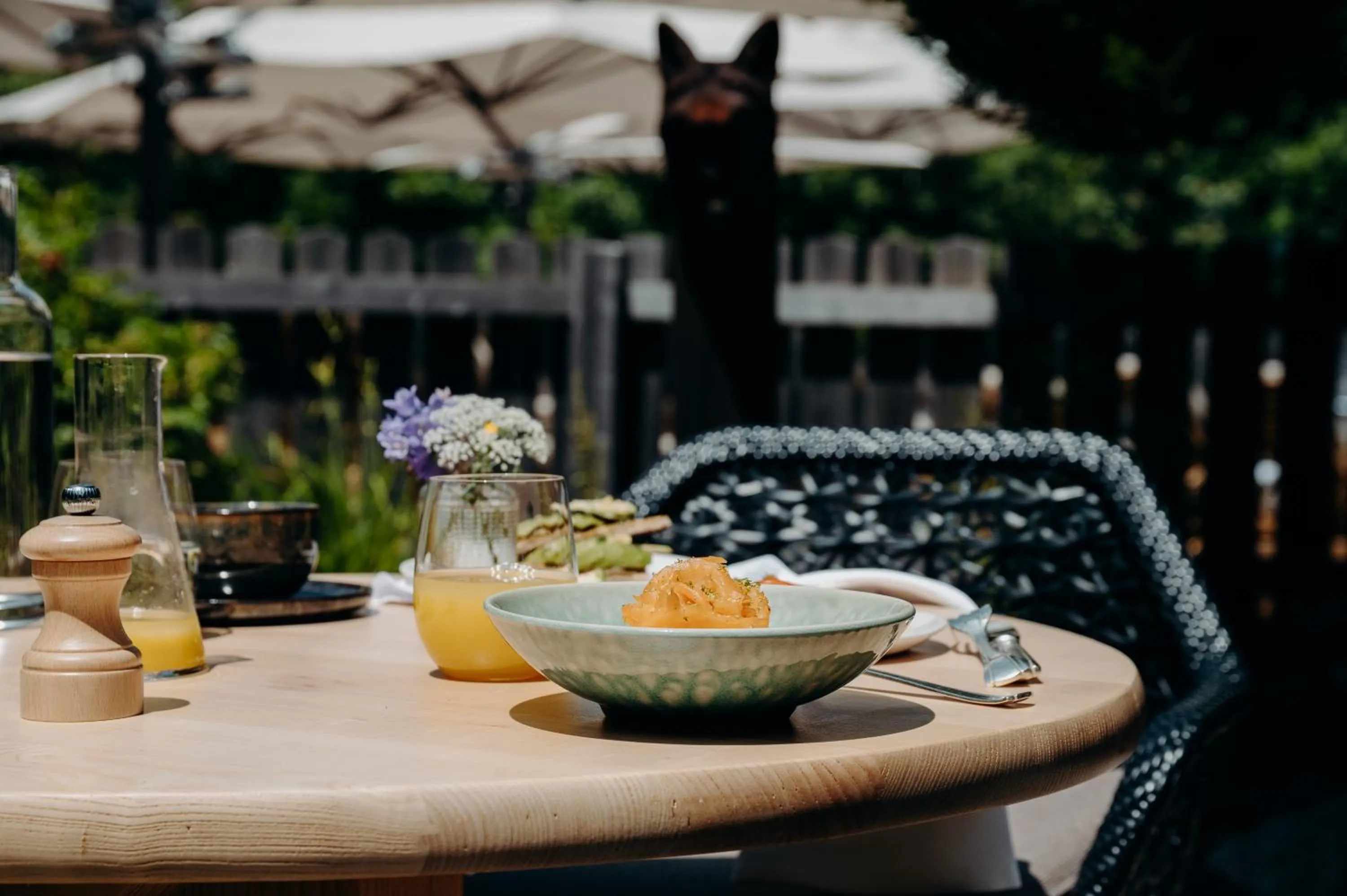 Breakfast in Les Chalets du Mont d'Arbois & Spa, Megève