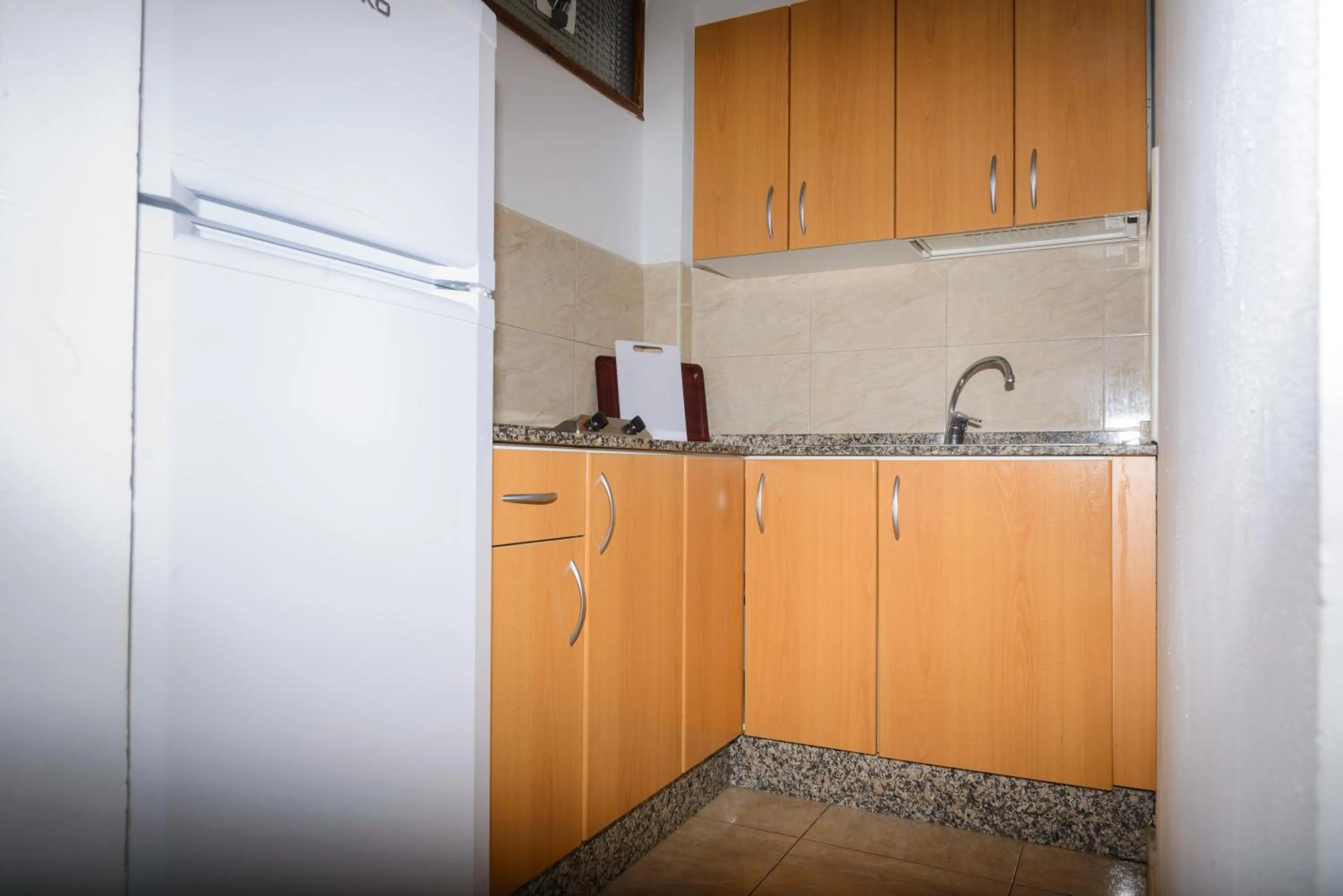 Kitchen or kitchenette in Apartamentos Las Arenas