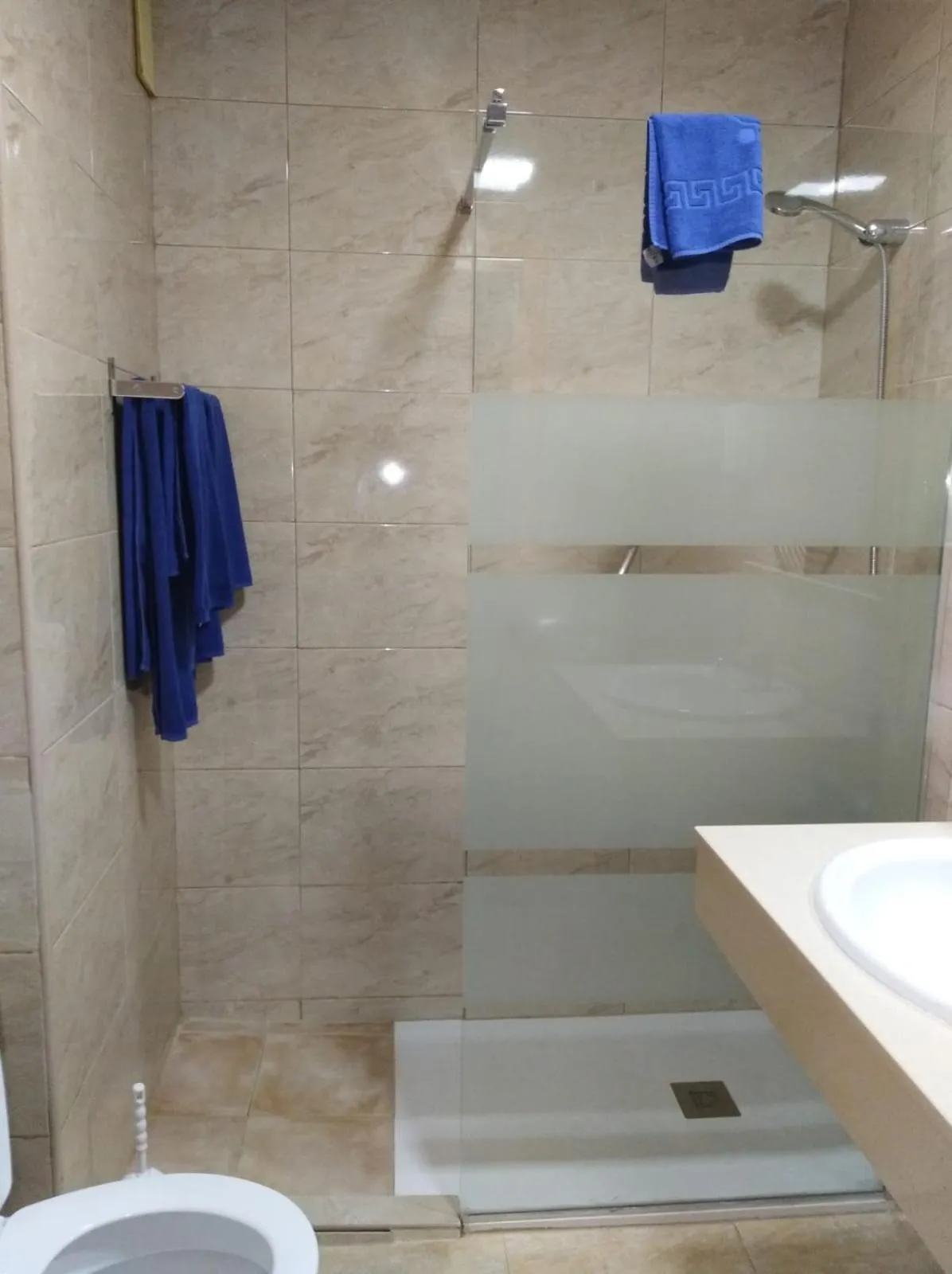 Bathroom in Apartamentos Las Arenas