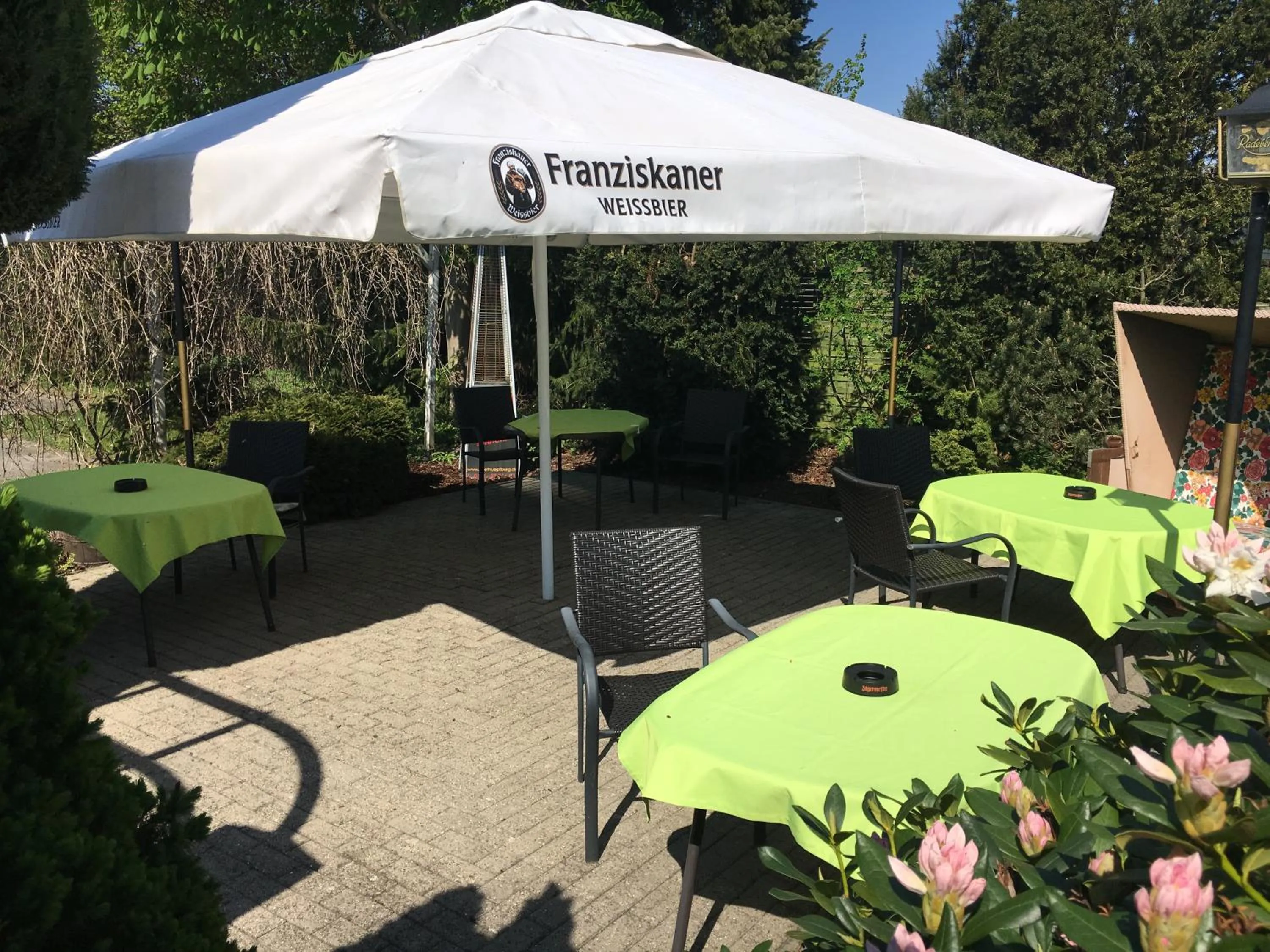 Balcony/Terrace in Kastanienhof Hotel garni