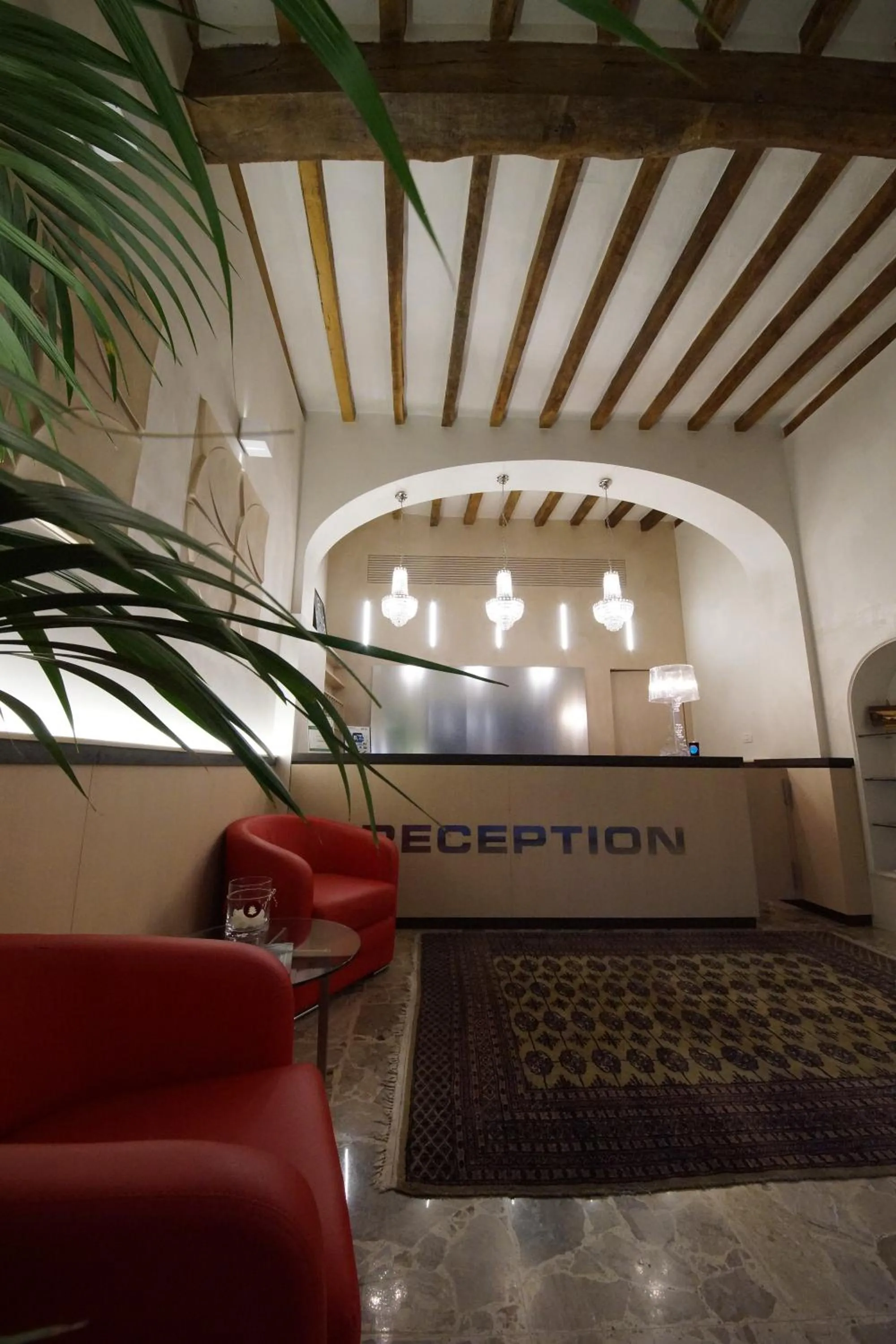 Lobby or reception in Albergo Morandi