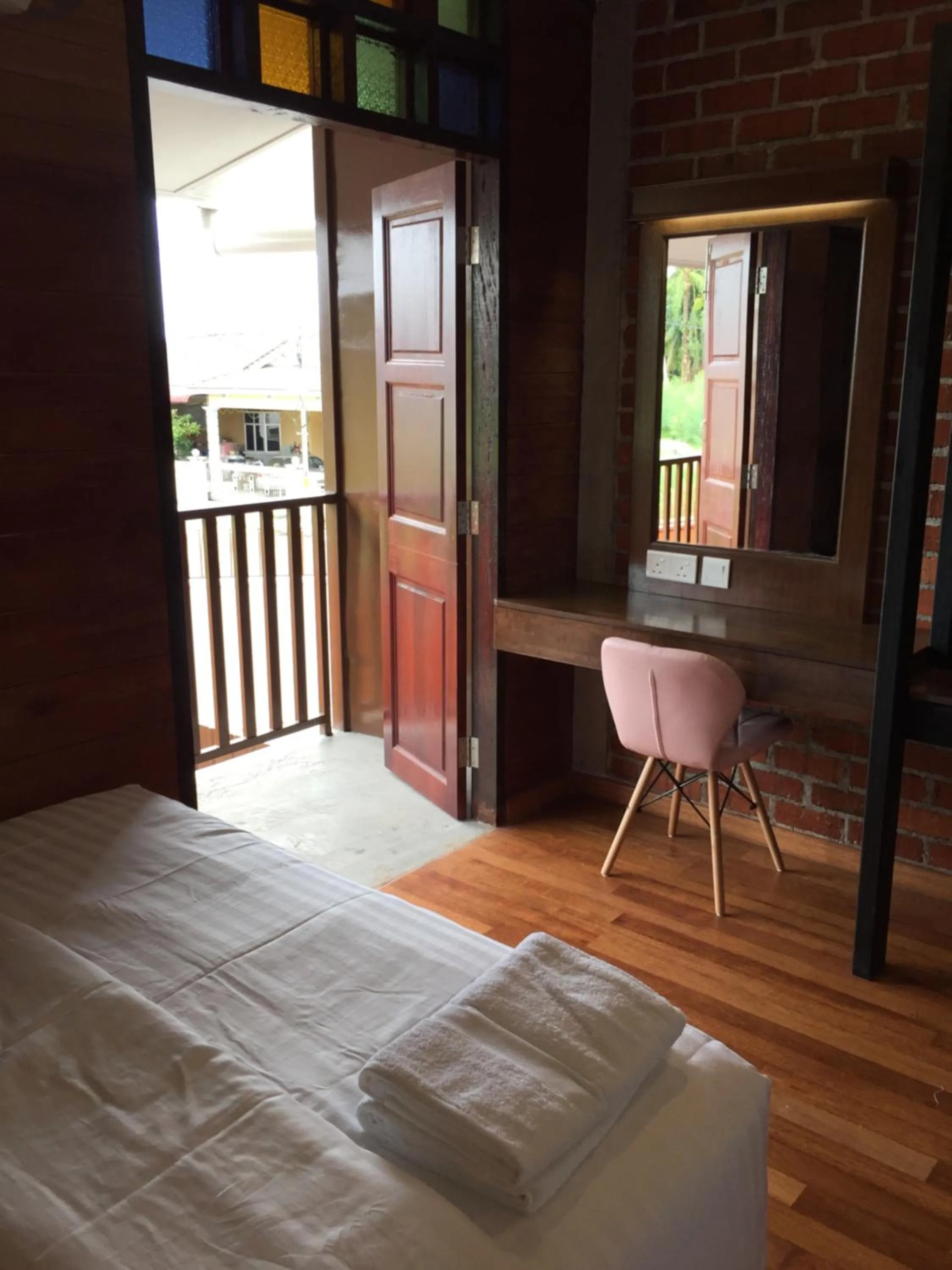 Photo of the whole room, Bed in Little Kampung Studio