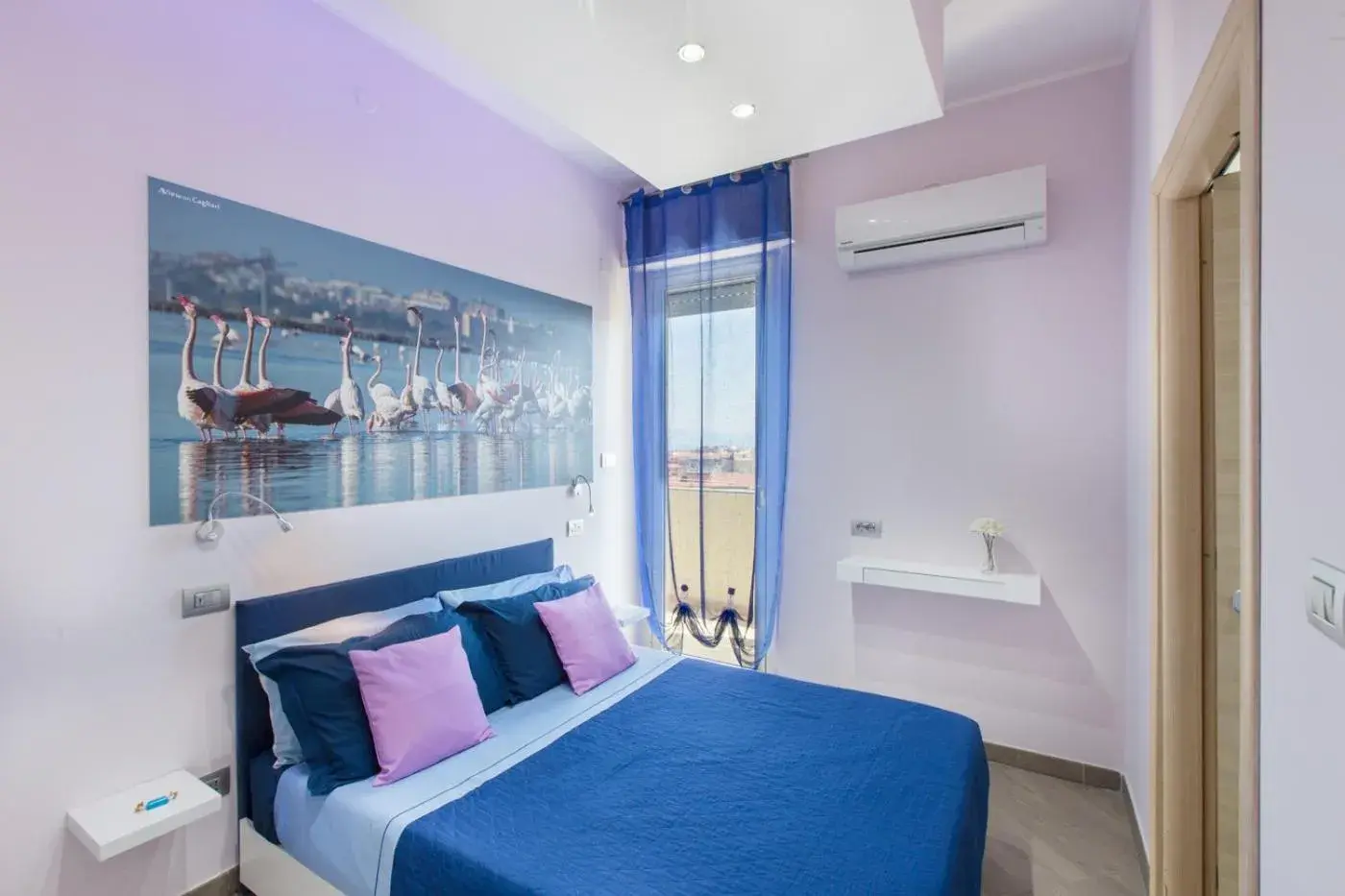 Single Room with Balcony - single occupancy in A View on Cagliari Single Room with Balcony - single occupancy in A View on Cagliari