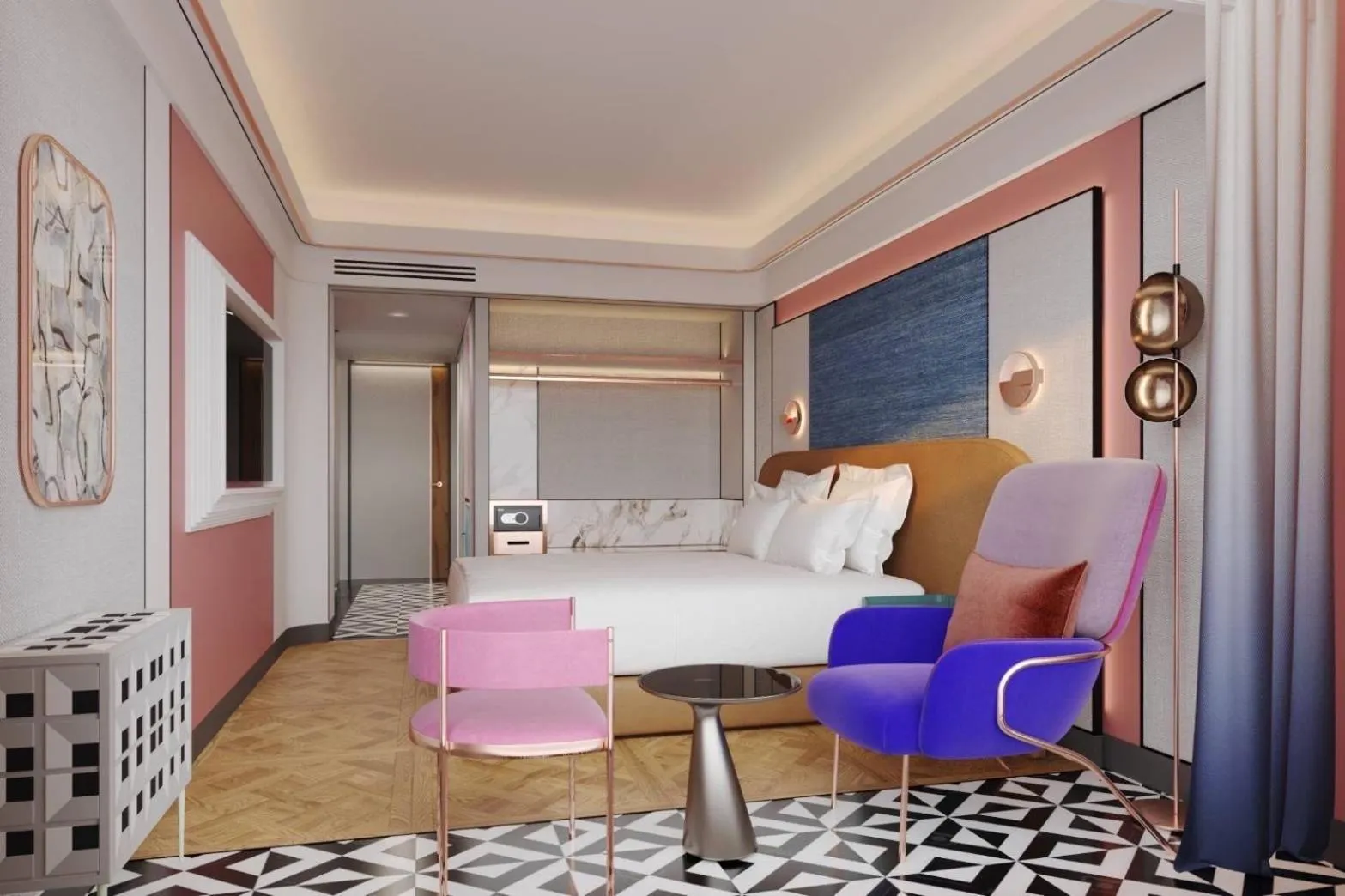 Bedroom, Bed in Pipa Hotel Bangkok Sukhumvit 11