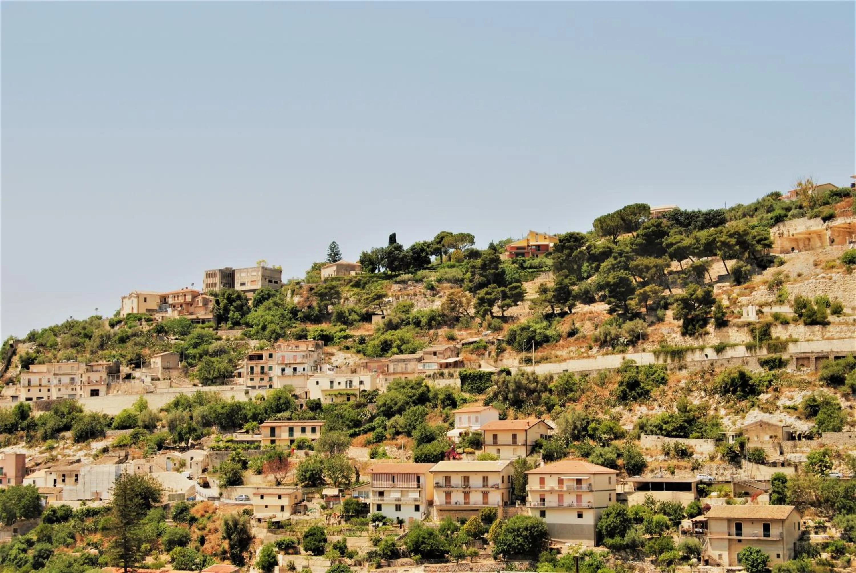 City view in Baroque Modica