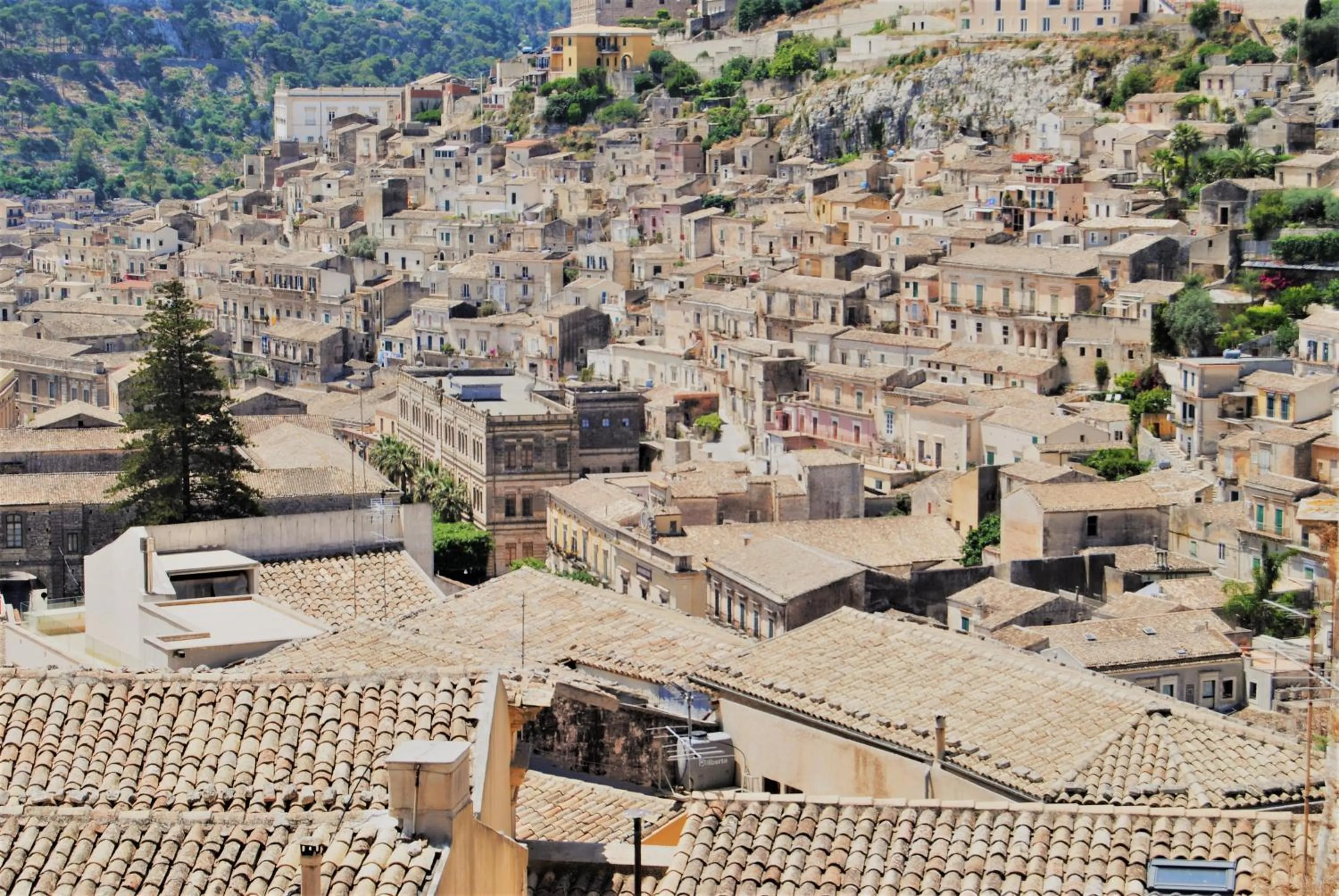 City view in Baroque Modica