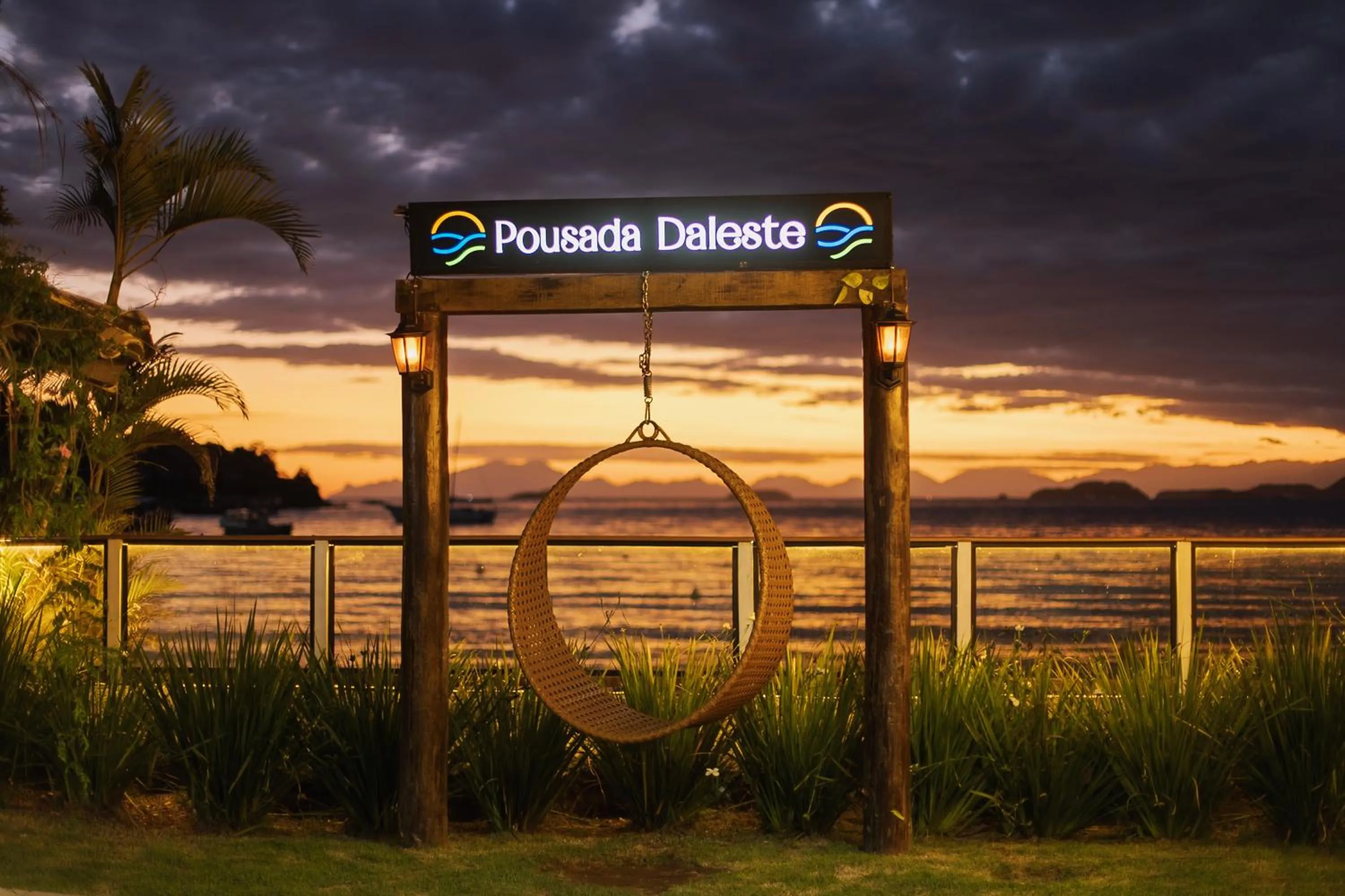 Sunset in Pousada Daleste