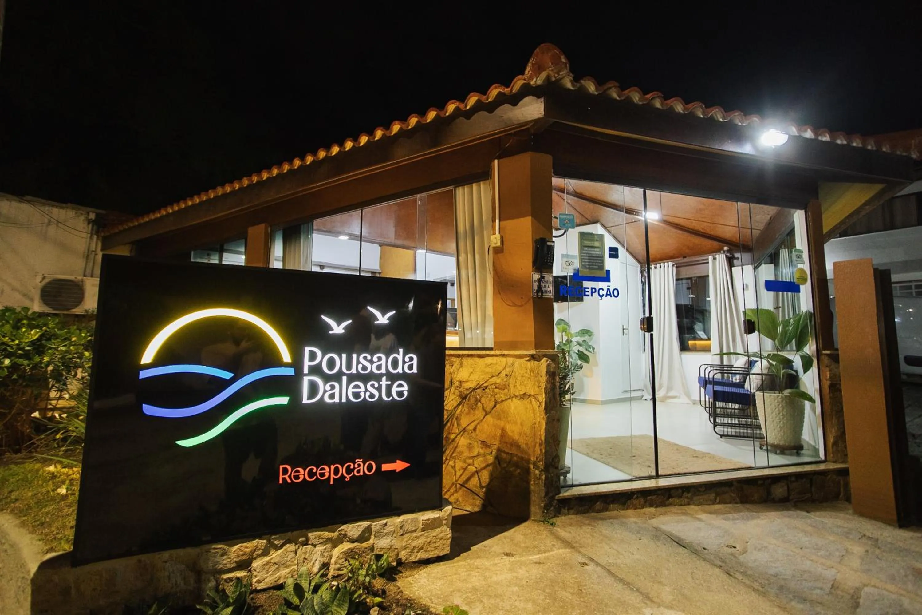 Lobby or reception in Pousada Daleste