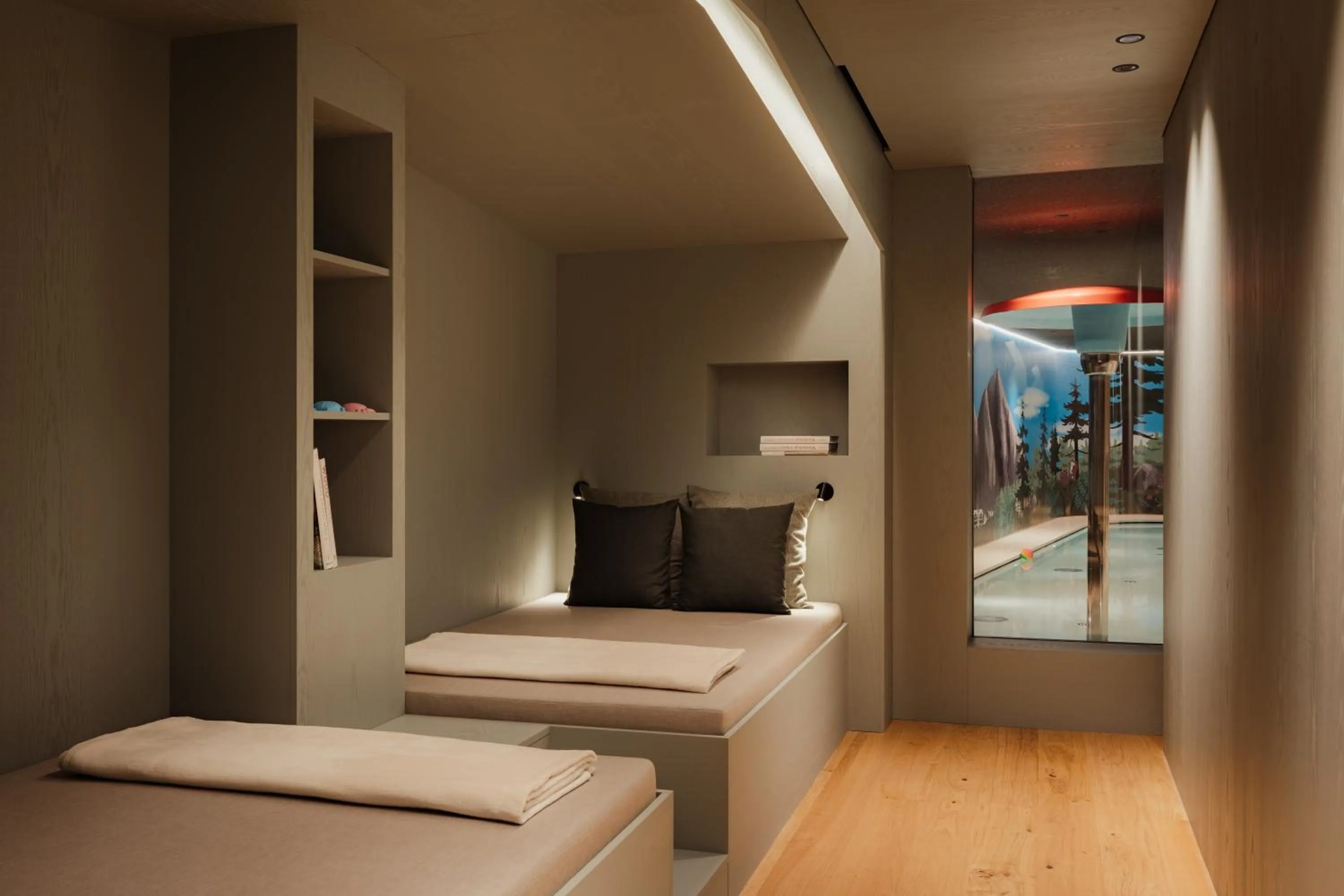 Bed in The Oswald Grand Hotel