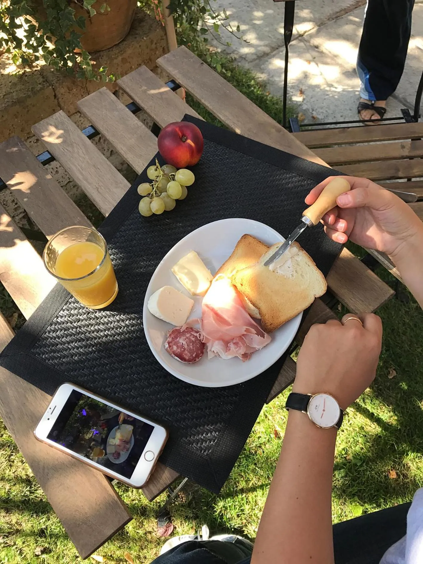 Continental breakfast in Casa Soave B&B