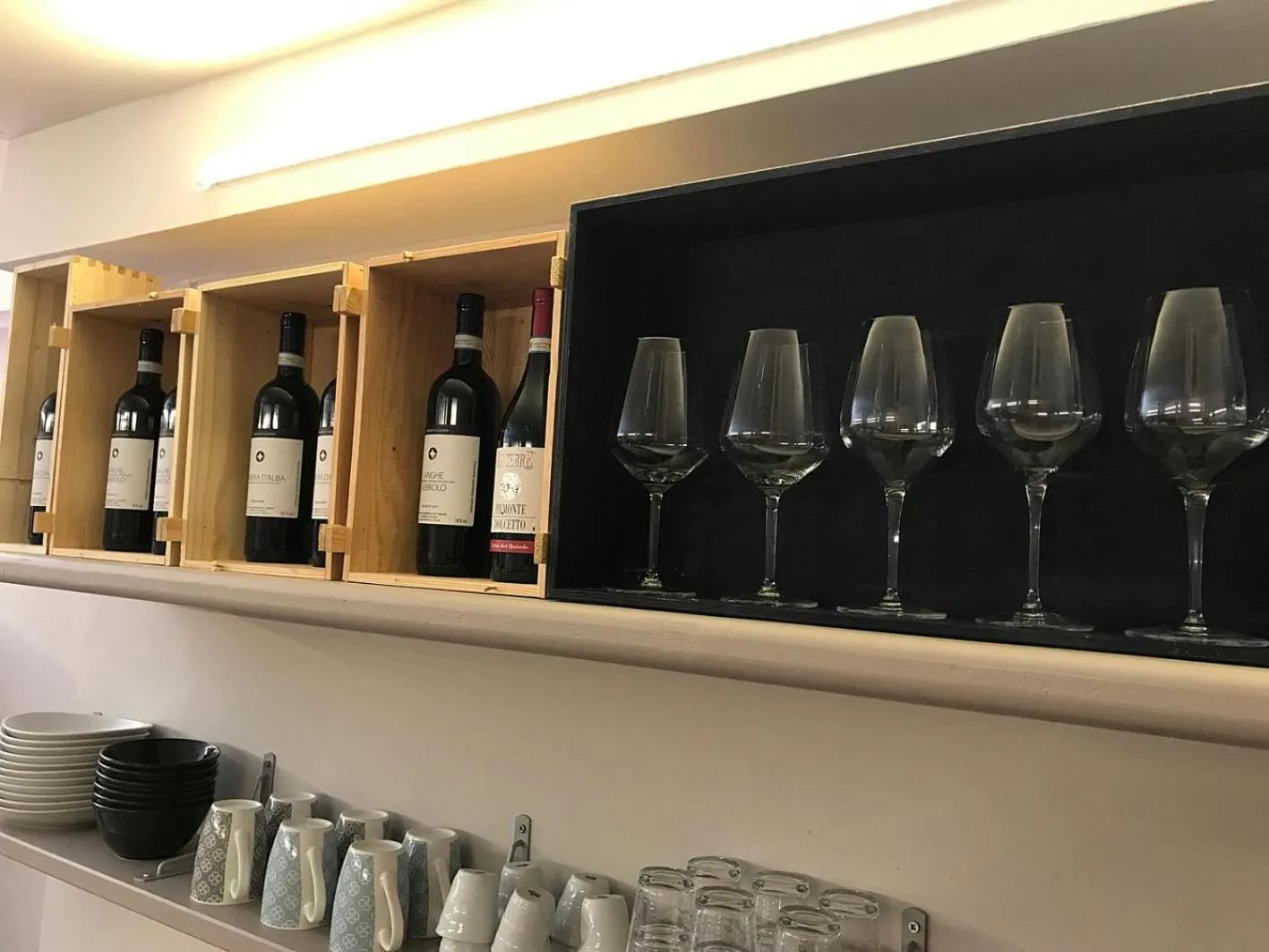 Alcoholic drinks in Casa Soave B&B