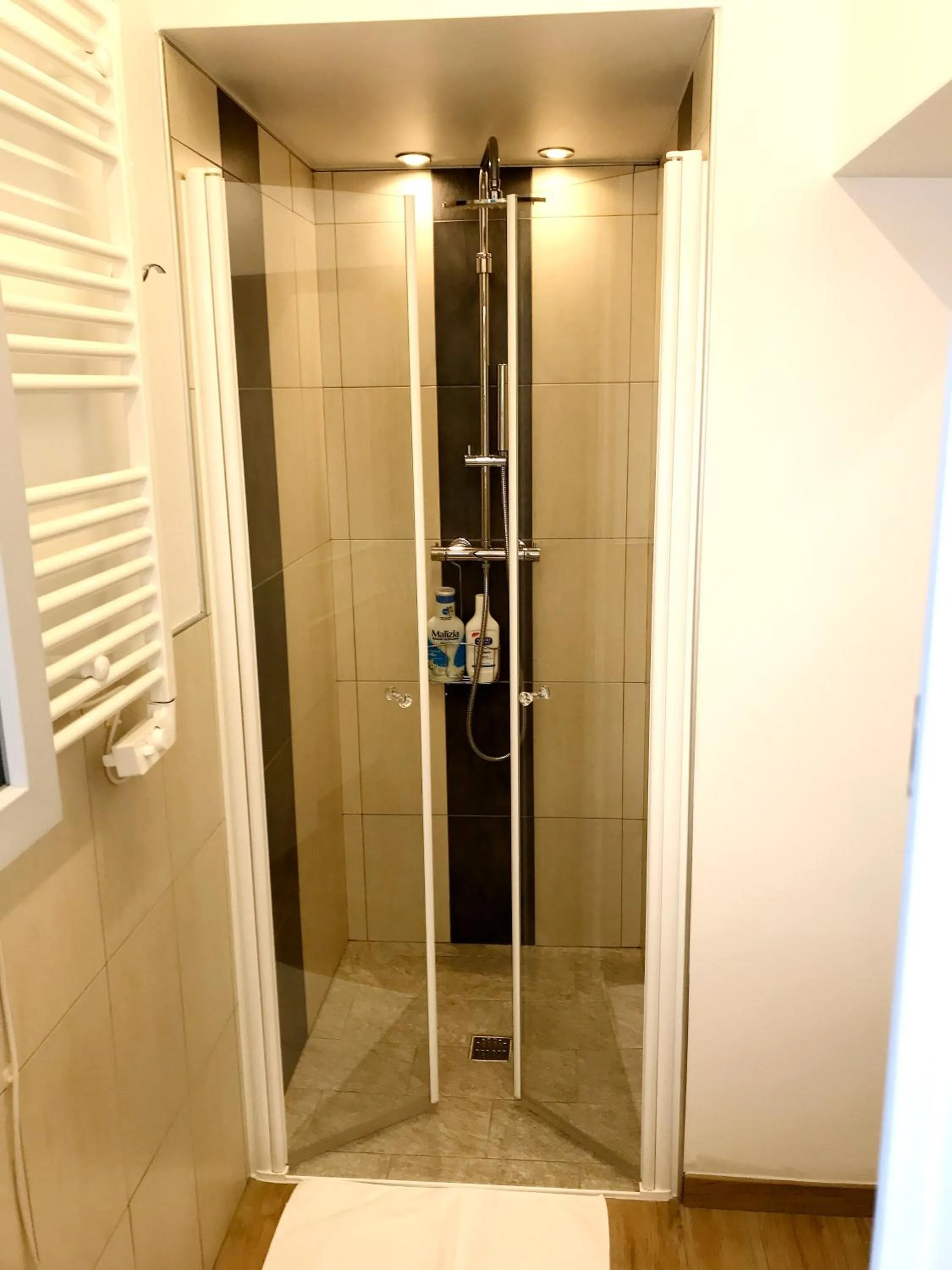 Shower in Casa Soave B&B