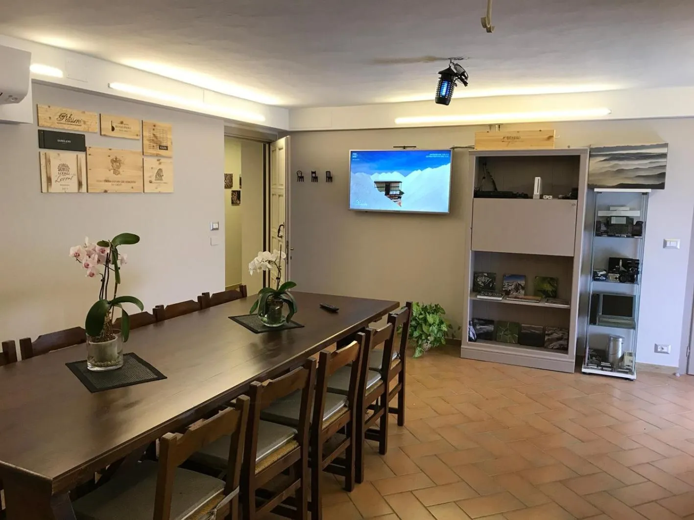 Communal lounge/ TV room in Casa Soave B&B