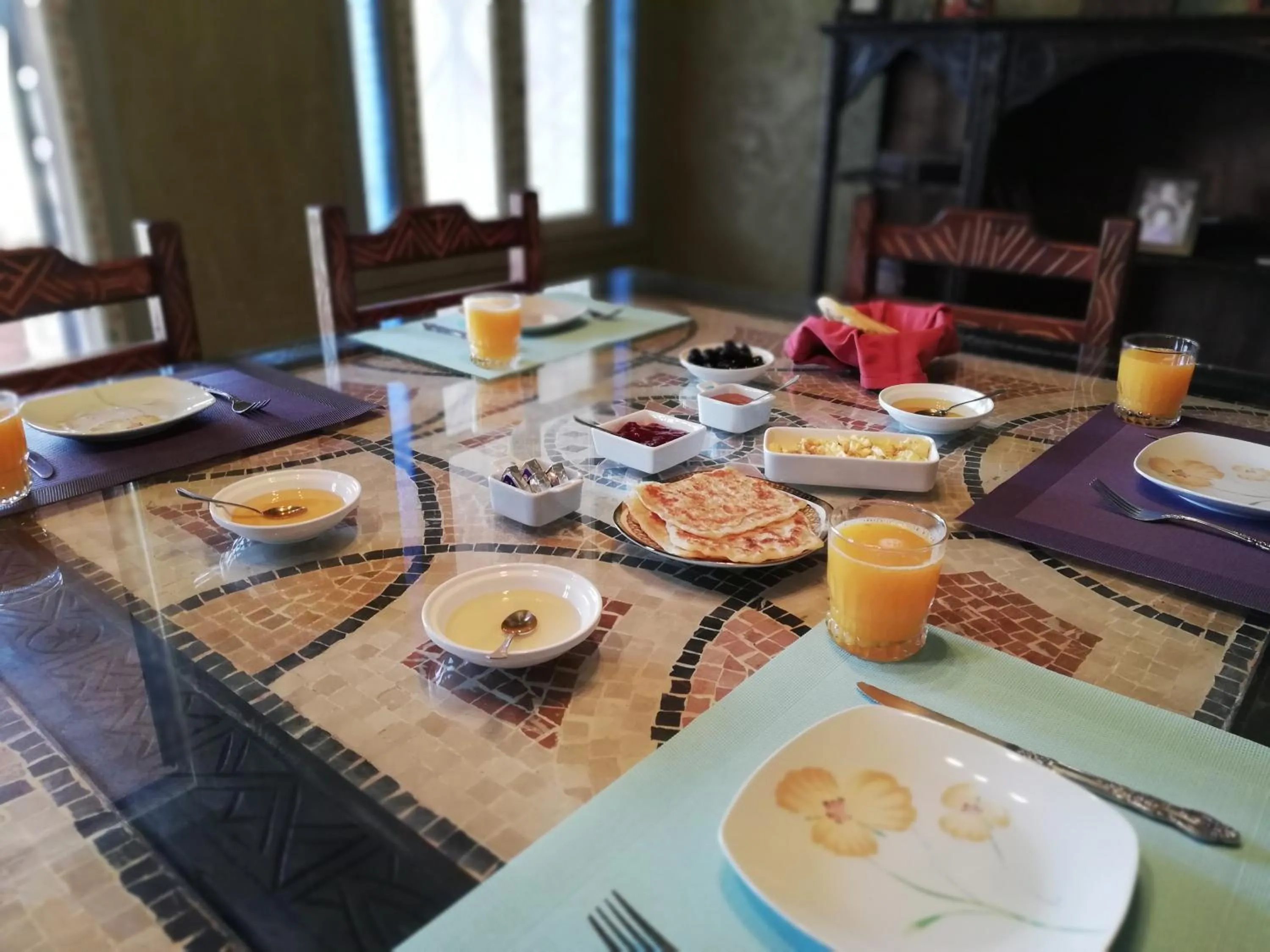 Breakfast in Villa du Souss