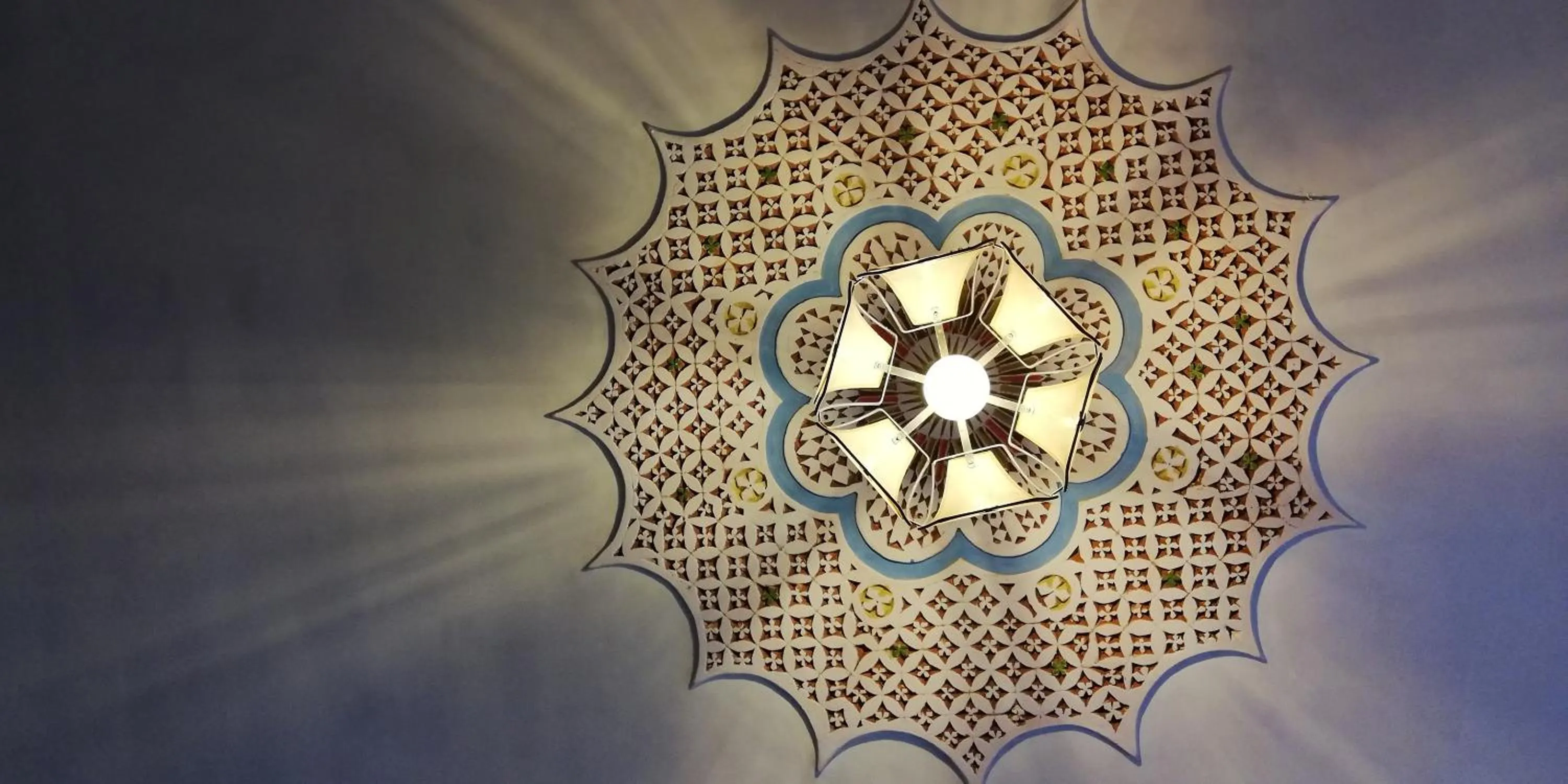 Decorative detail in Villa du Souss