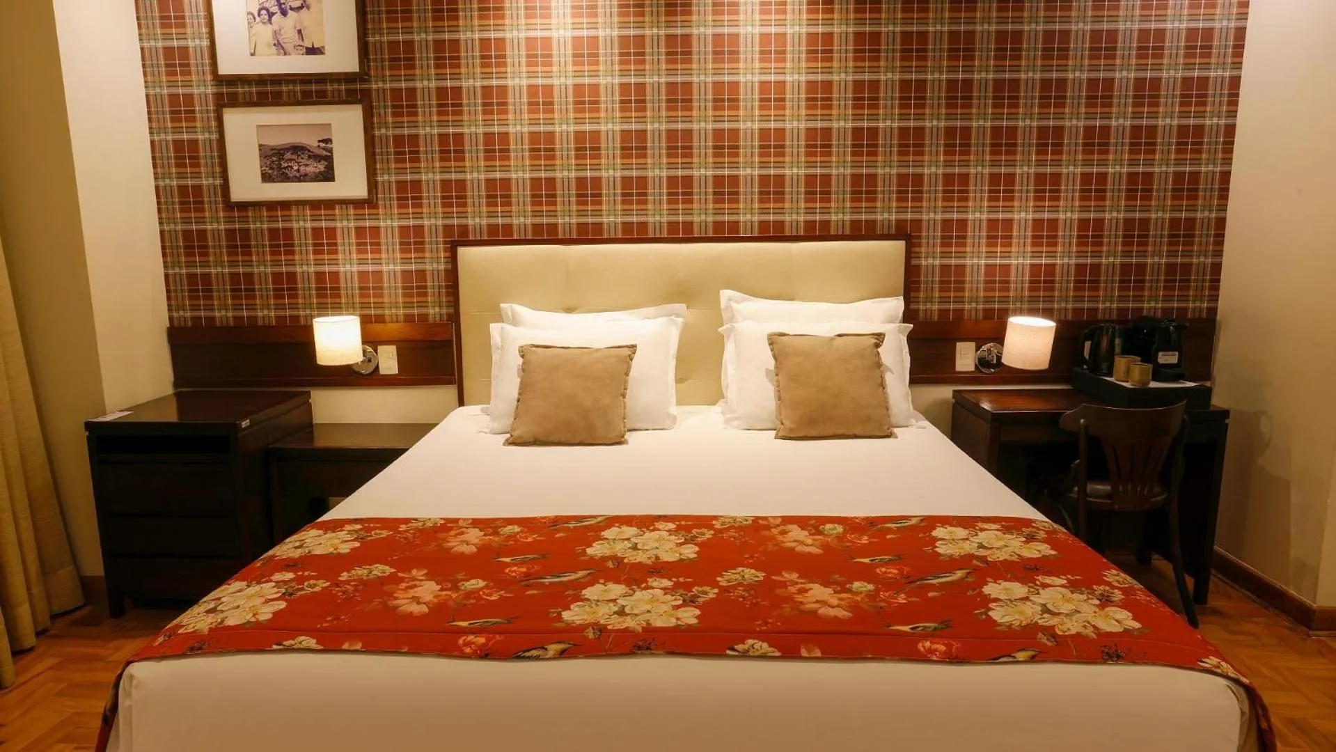 Bedroom, Bed in Hotel Vila Inglesa