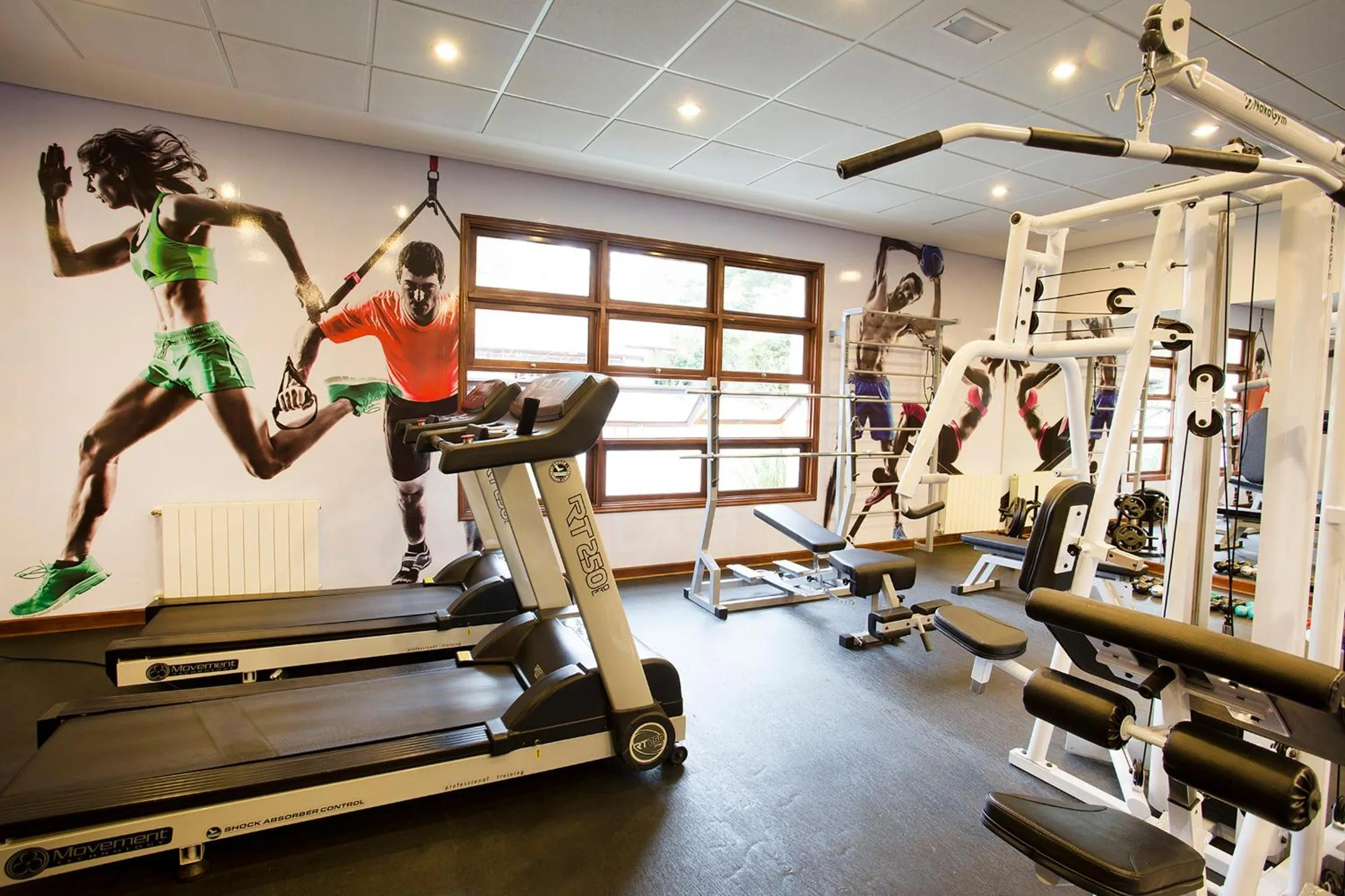 Fitness centre/facilities in Hotel Vila Inglesa