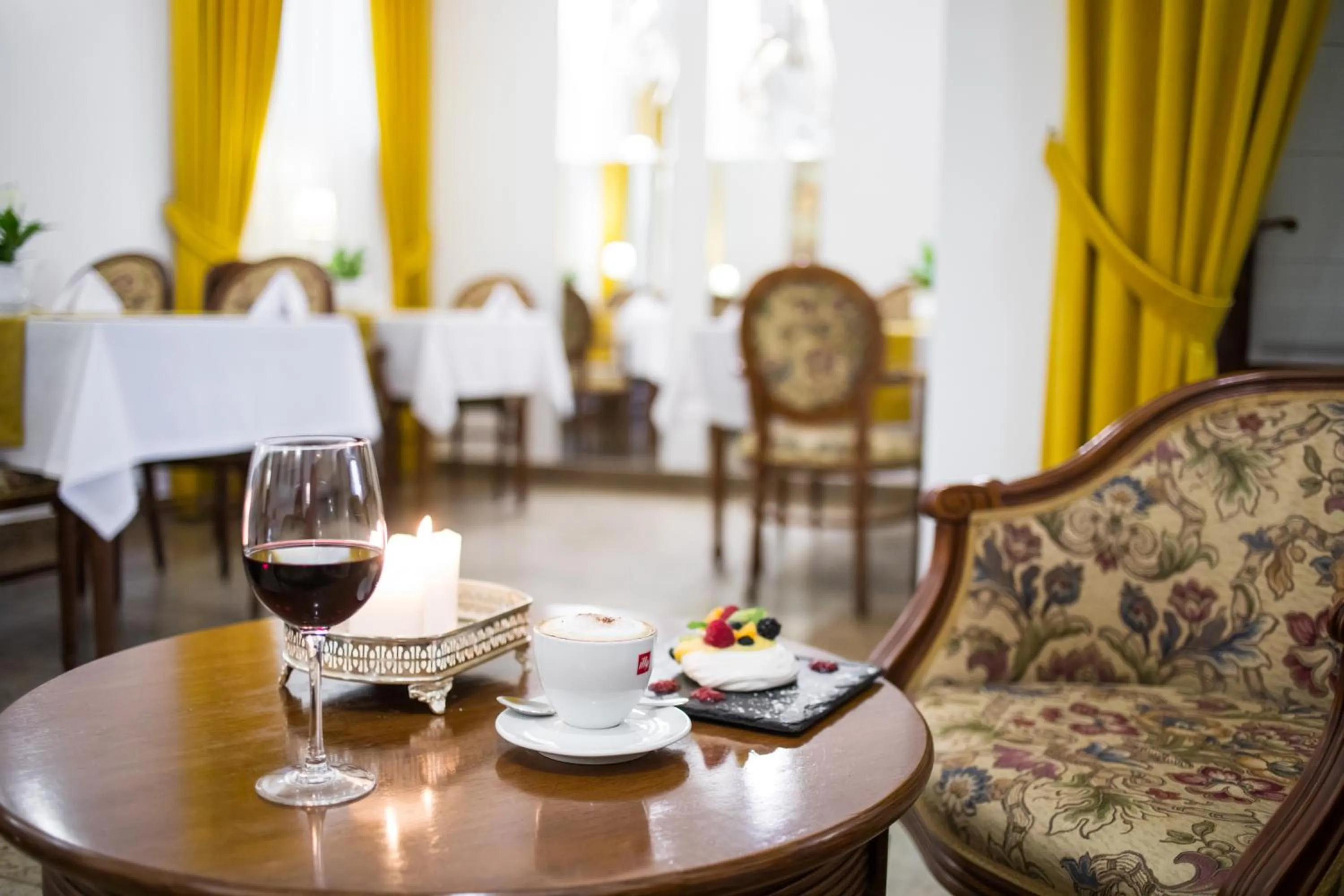 Food and drinks in Hotel Pod Złotą Różą