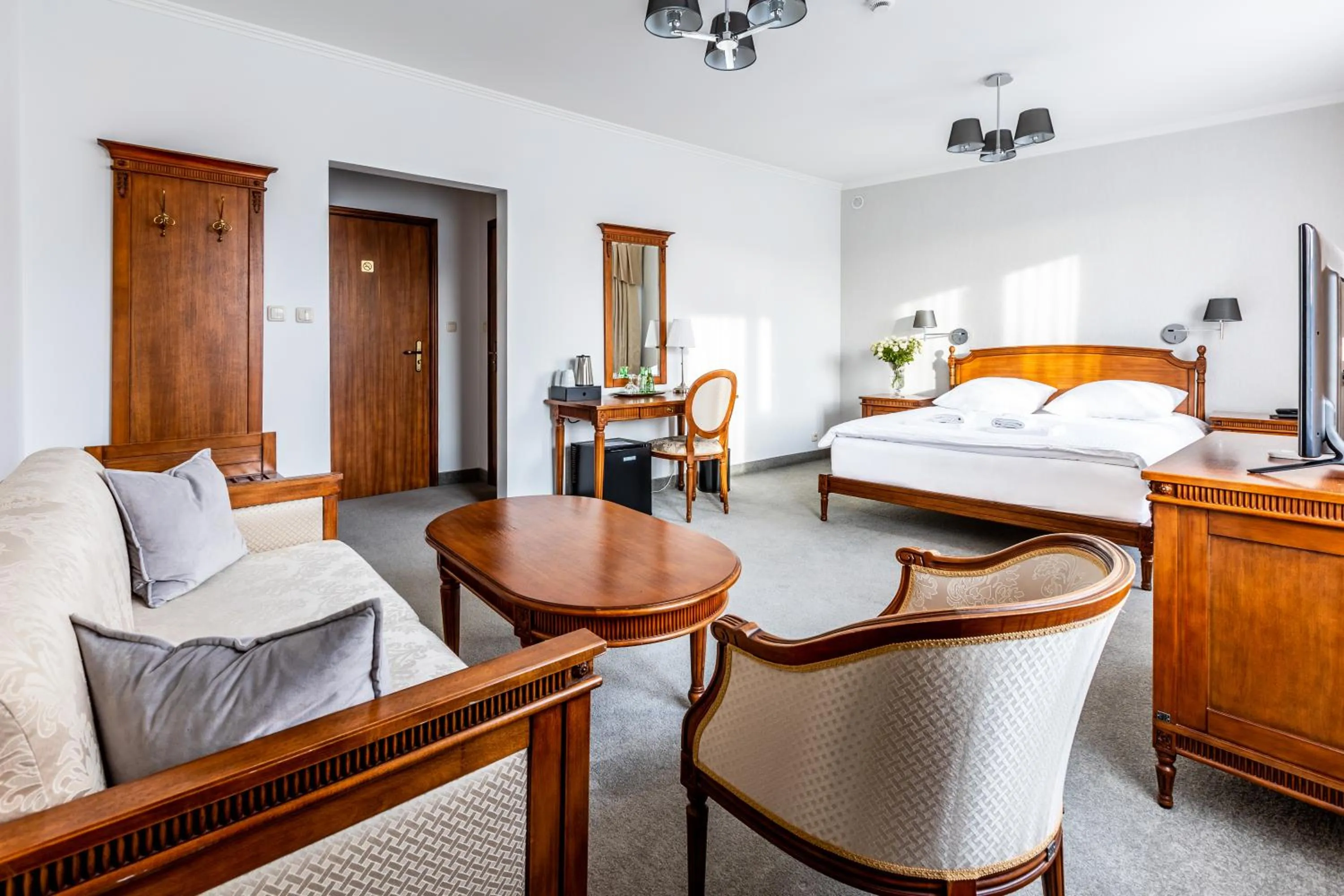 Bed in Hotel Pod Złotą Różą