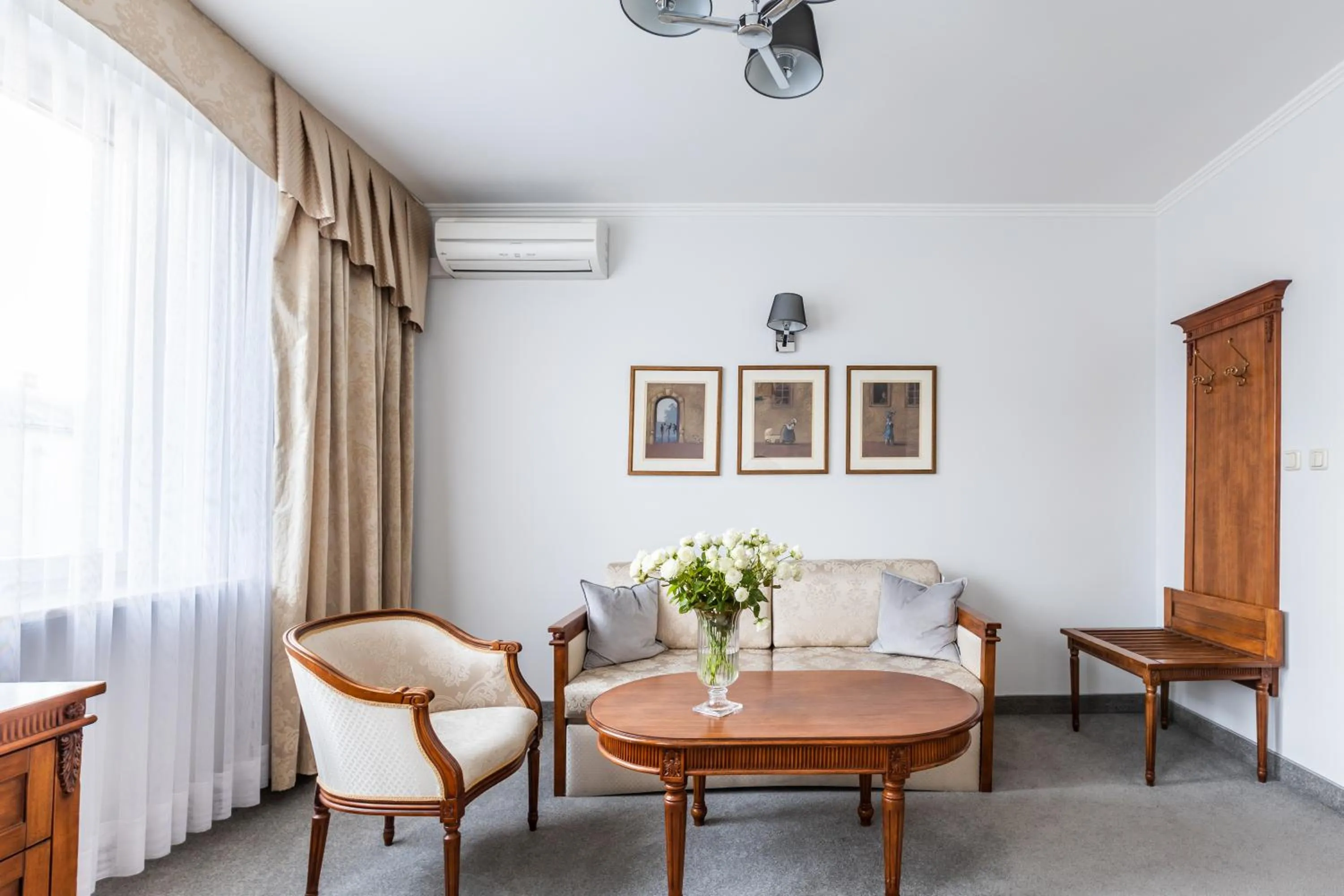 Living room in Hotel Pod Złotą Różą