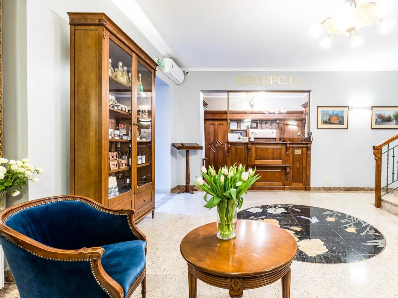 Living room in Hotel Pod Złotą Różą