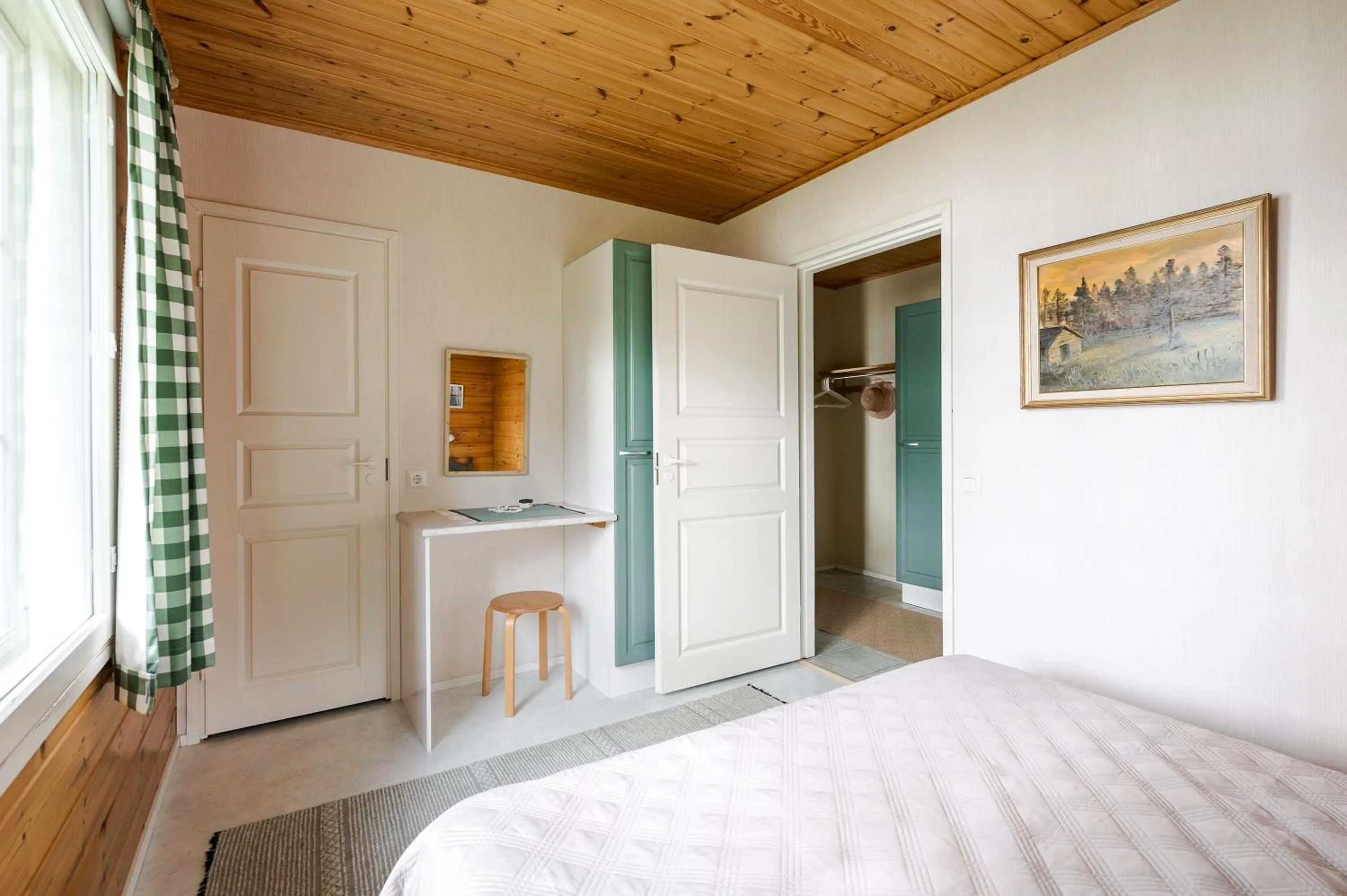 Bedroom, Bed in Kujanpää | Paajoen Vuokramökit