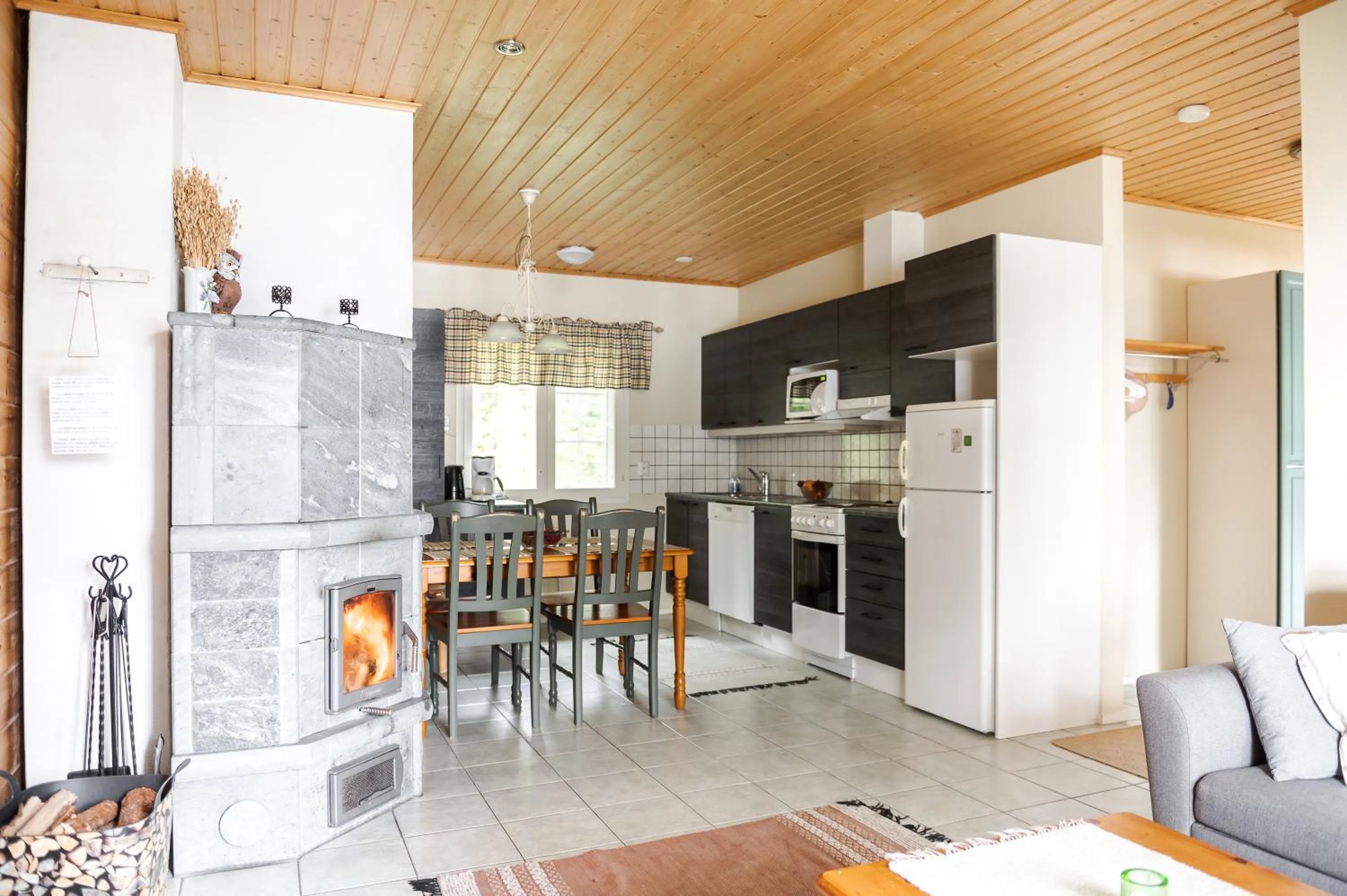 Dining area in Kujanpää | Paajoen Vuokramökit