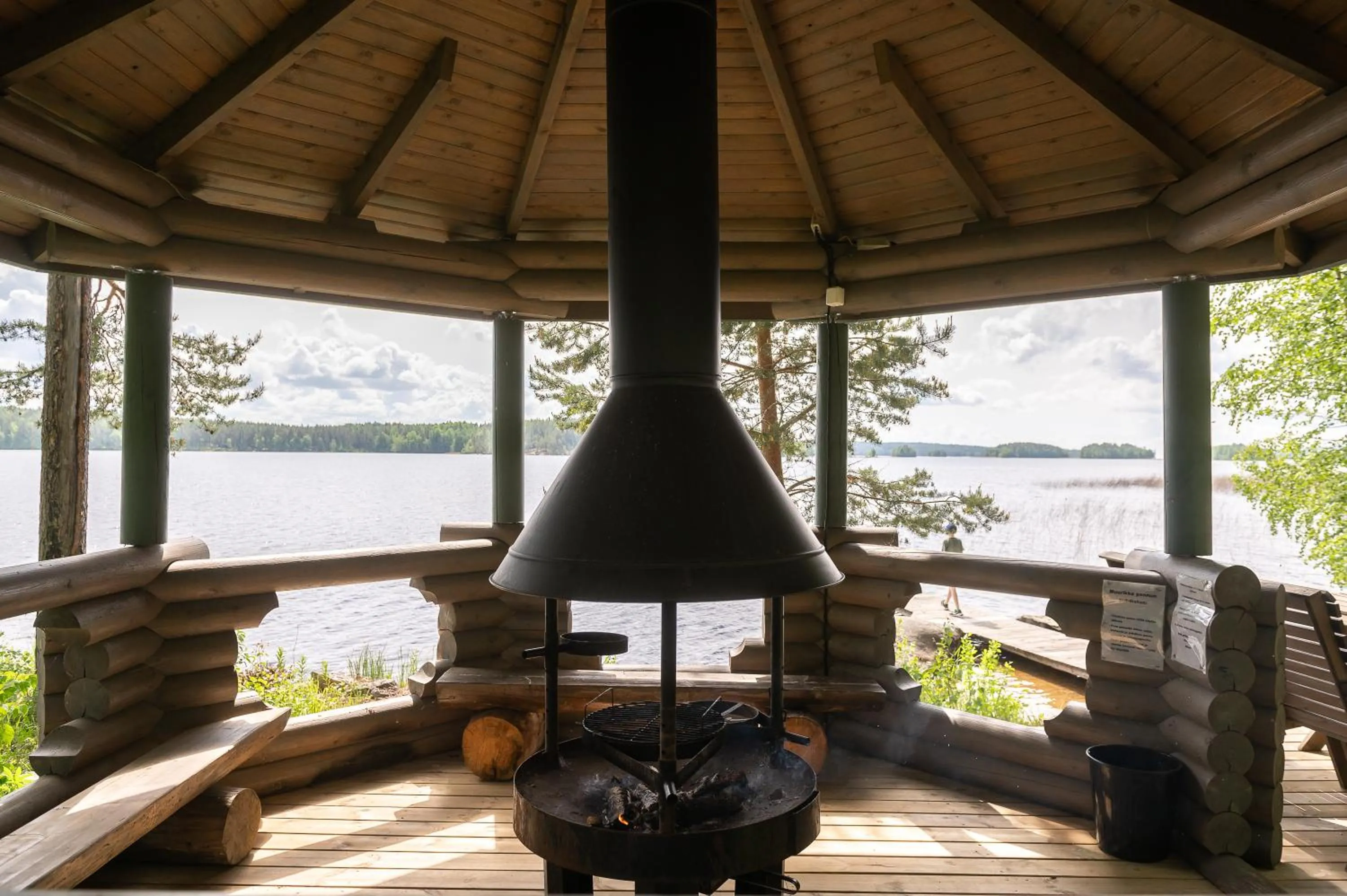 BBQ facilities in Kujanpää | Paajoen Vuokramökit