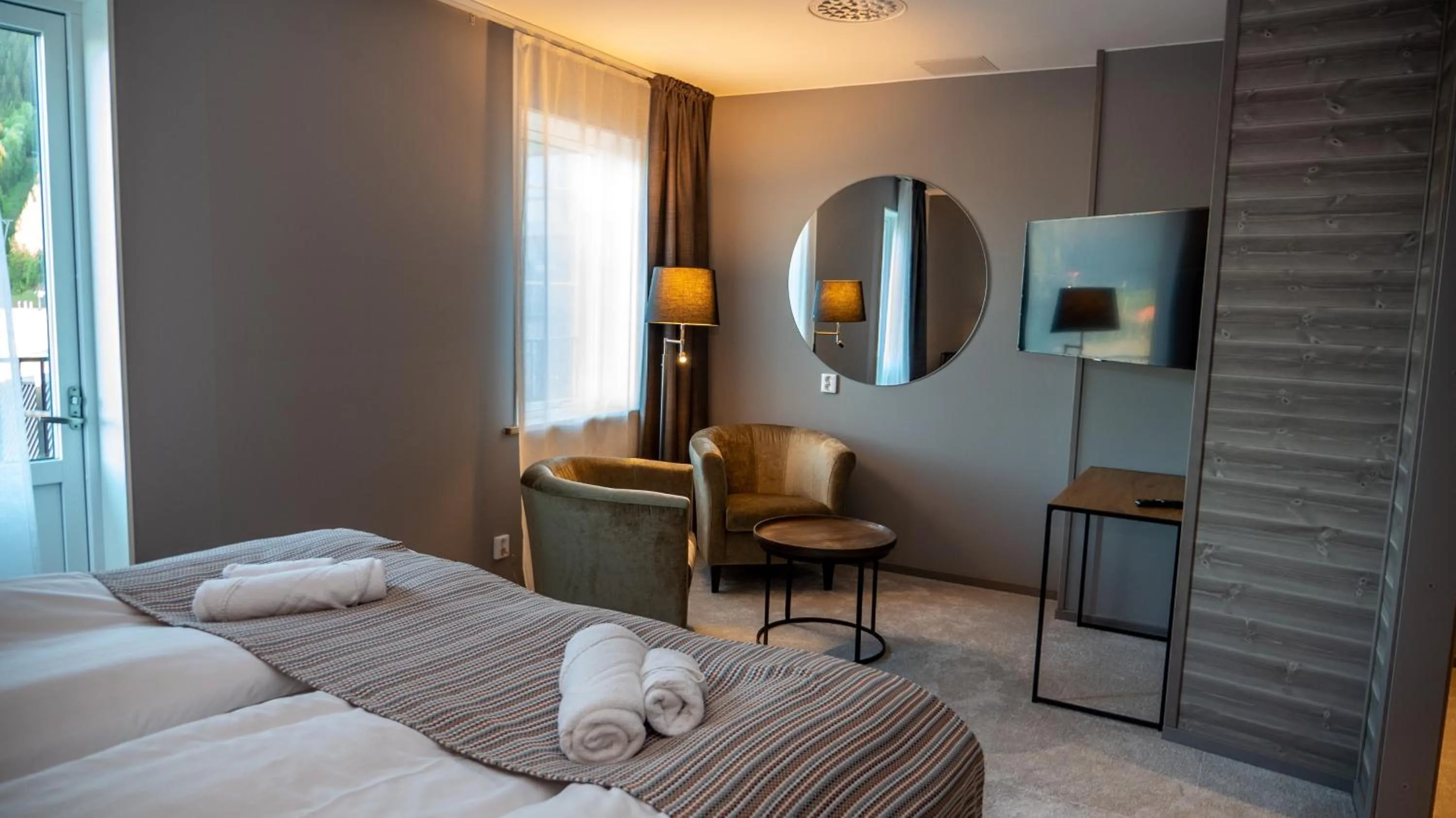 Bed in Hotell Klövsjöfjäll