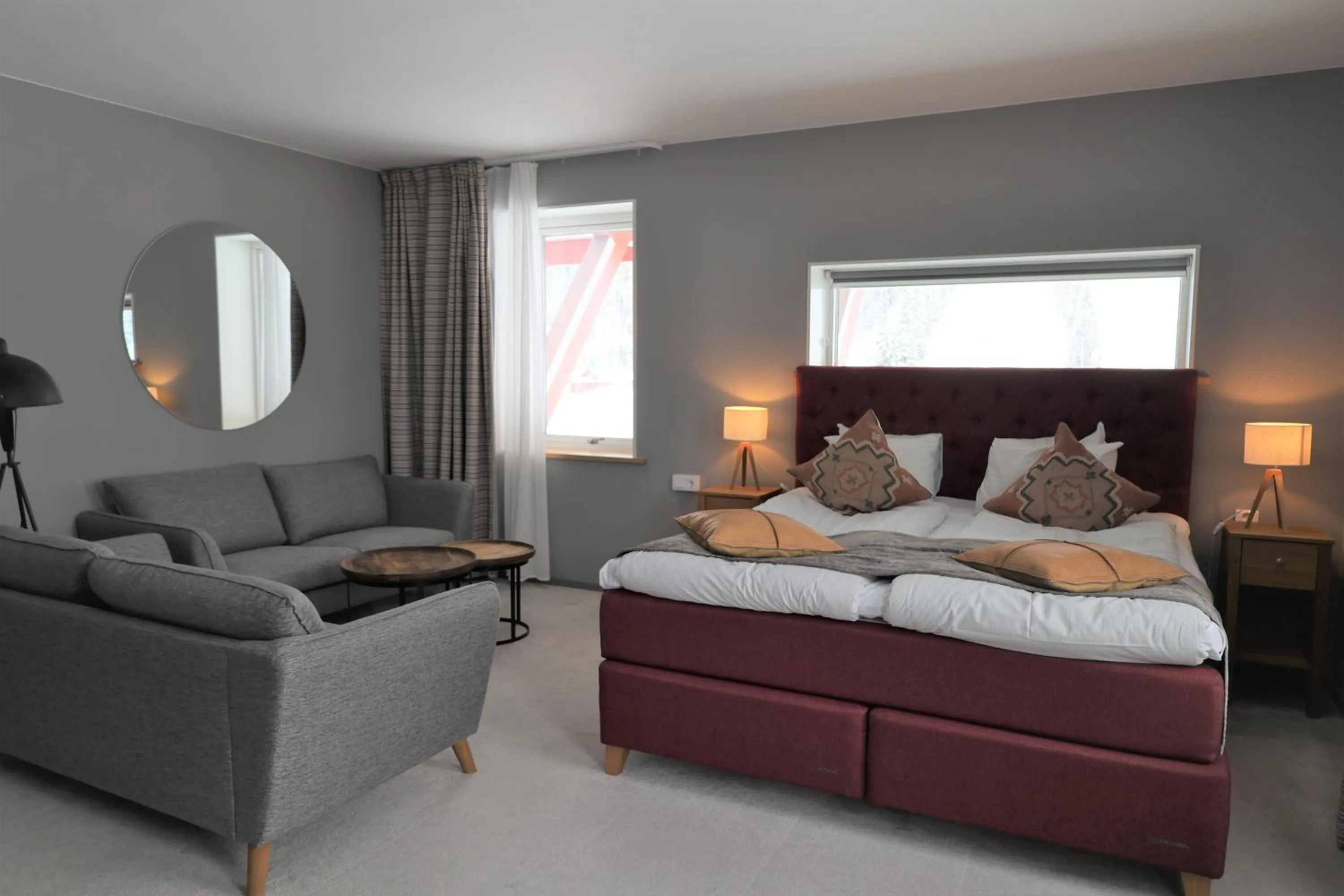 Bed in Hotell Klövsjöfjäll